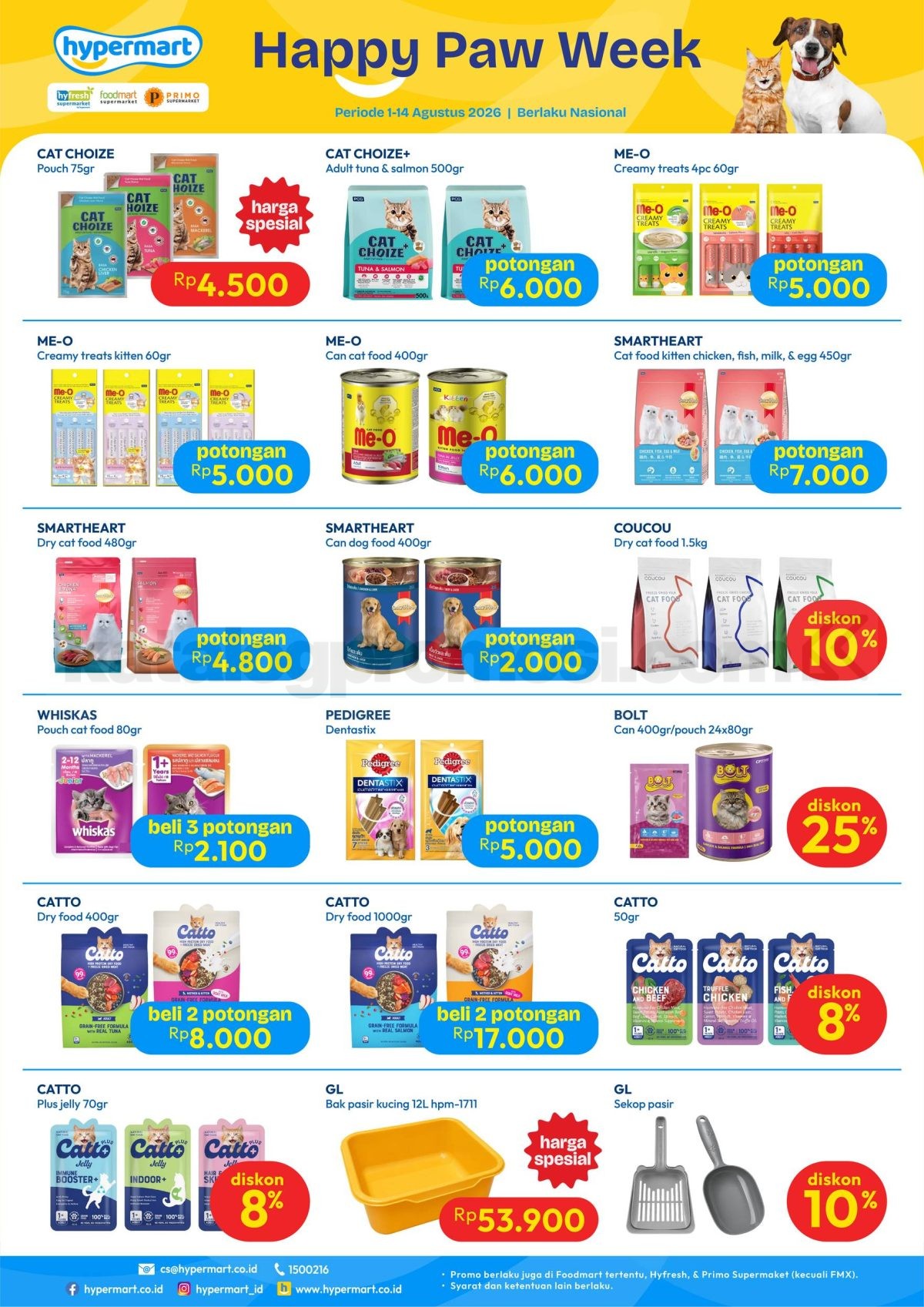 Promo Hypermart Weekday 03-06 Agustus 2026 Promo Hypermart Weekday 03-06 Agustus 2026 8