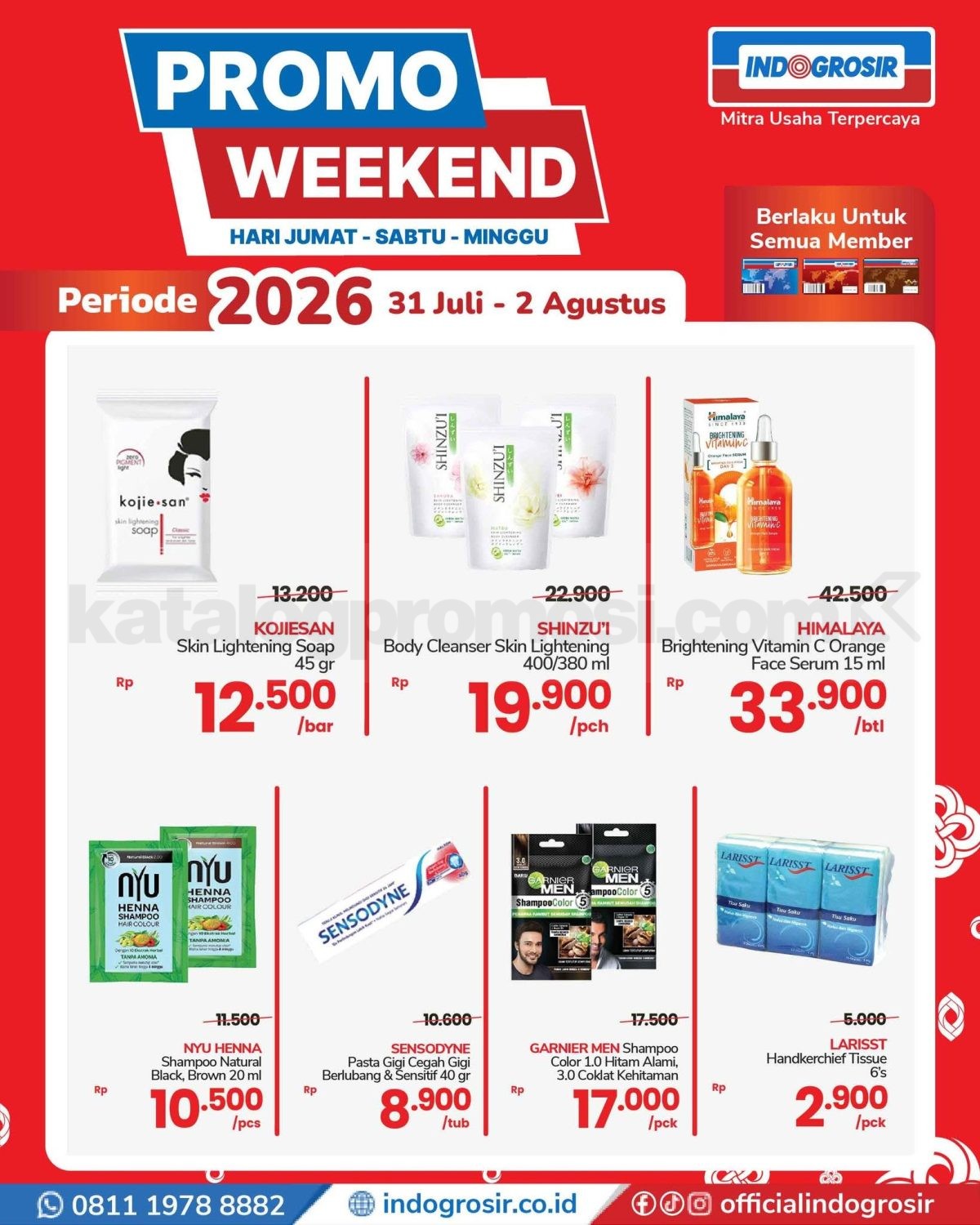 Promo JSM INDOGROSIR WEEKEND 31 Juli - 02 Agustus 2026 Promo JSM INDOGROSIR WEEKEND 31 Juli - 02 Agustus 2026 3