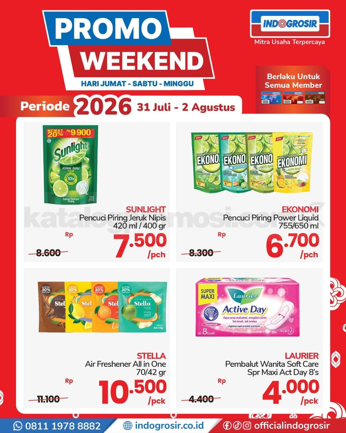 Promo JSM INDOGROSIR WEEKEND 31 Juli - 02 Agustus 2026 Promo JSM INDOGROSIR WEEKEND 31 Juli - 02 Agustus 2026 5