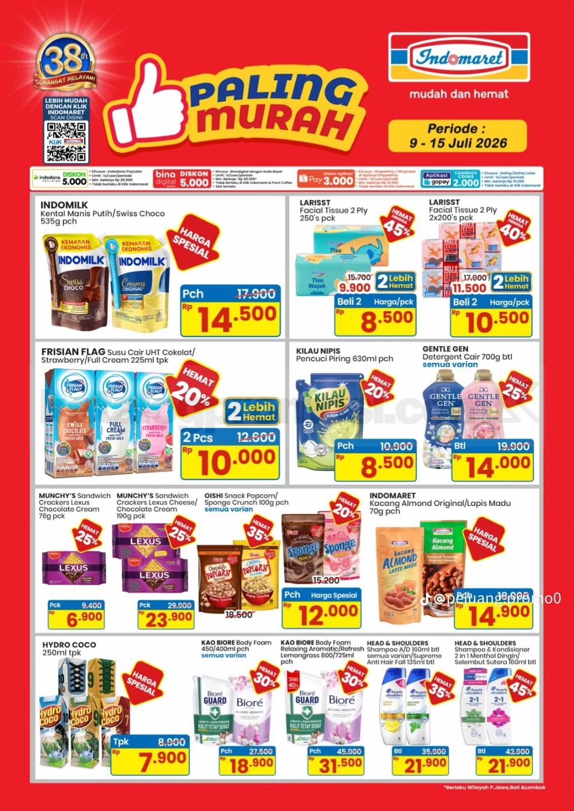 Promo JSM INDOMARET MINGGU INI 09-12 Juli 2026