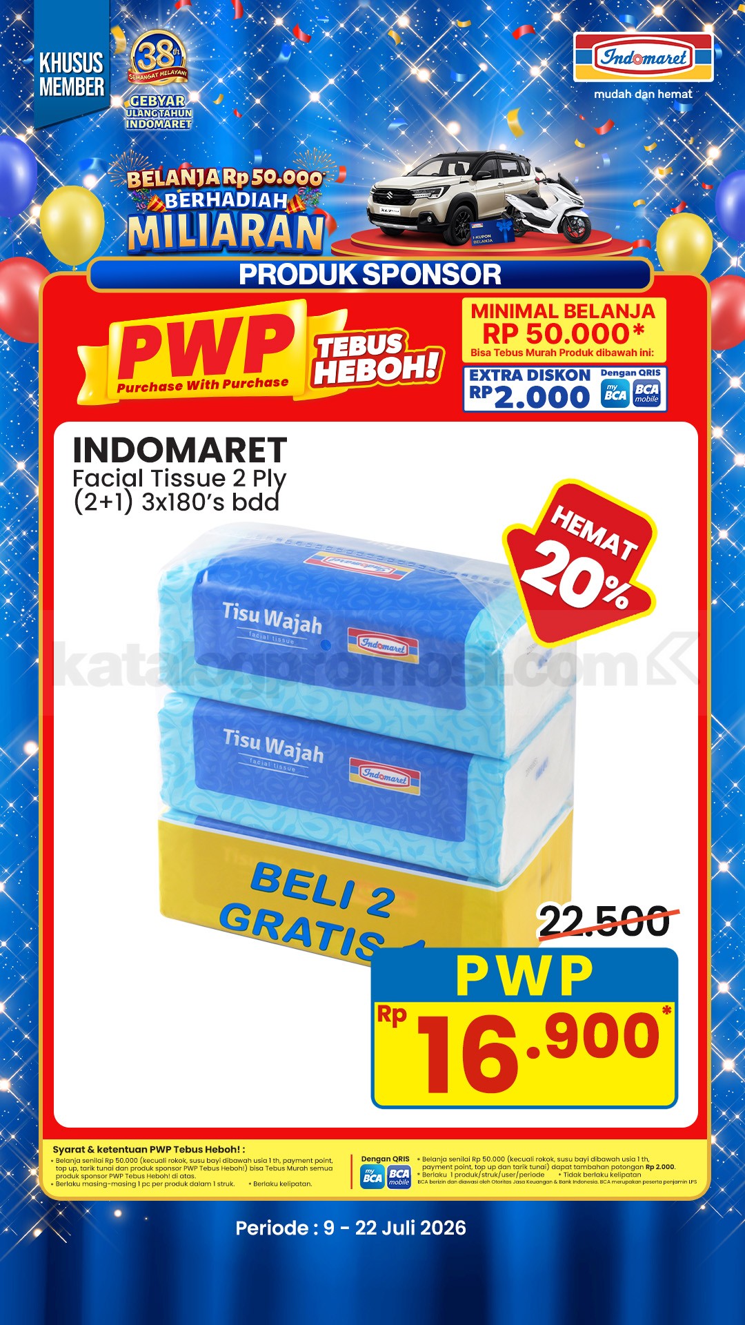 Promo JSM INDOMARET MINGGU INI 17-19 Juli 2026