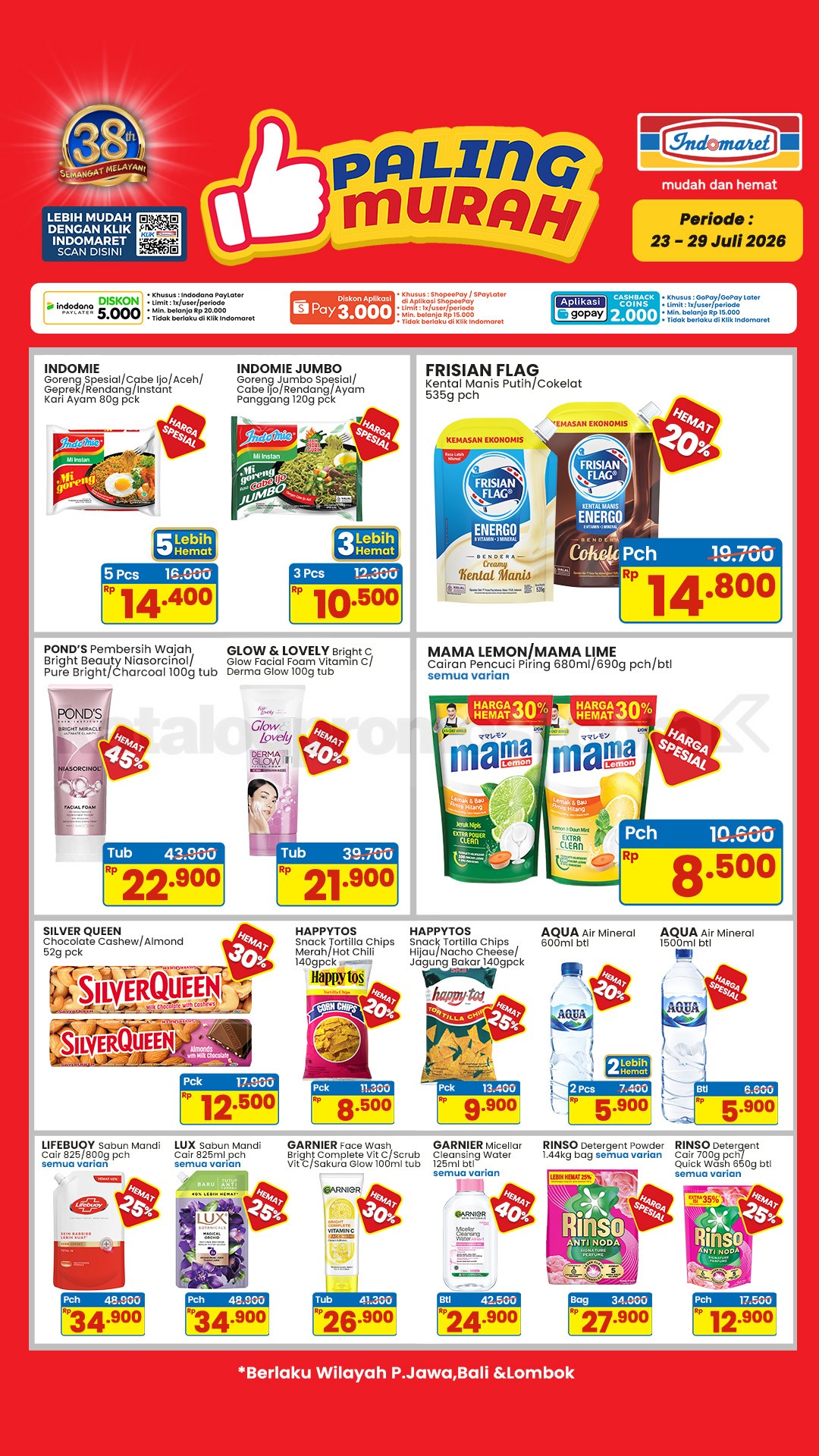 Promo JSM INDOMARET MINGGU INI 24-26 Juli 2026