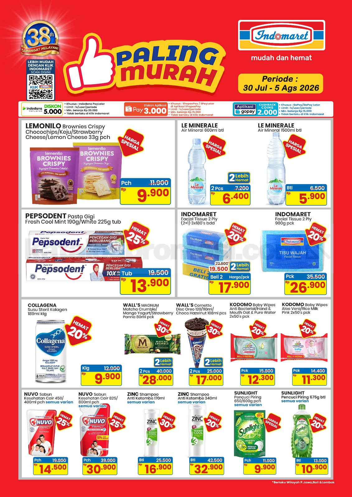 Promo JSM INDOMARET MINGGU INI 31 Juli - 02 Agustus 2026