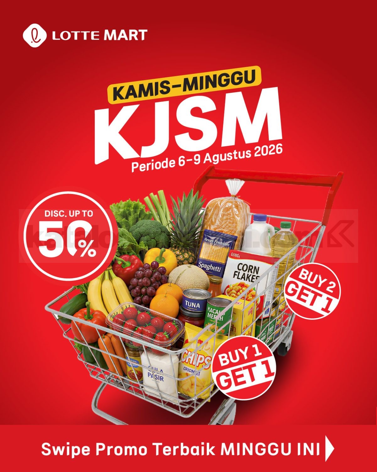 Promo JSM LOTTEMART WEEKEND 06-09 Agustus 2026