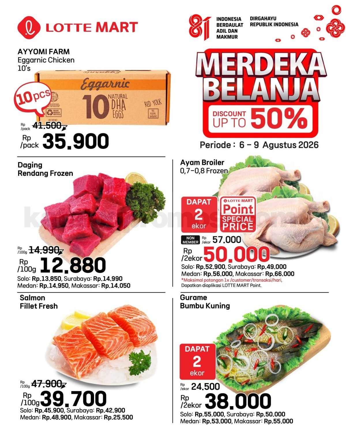 Promo JSM LOTTEMART WEEKEND 06-09 Agustus 2026