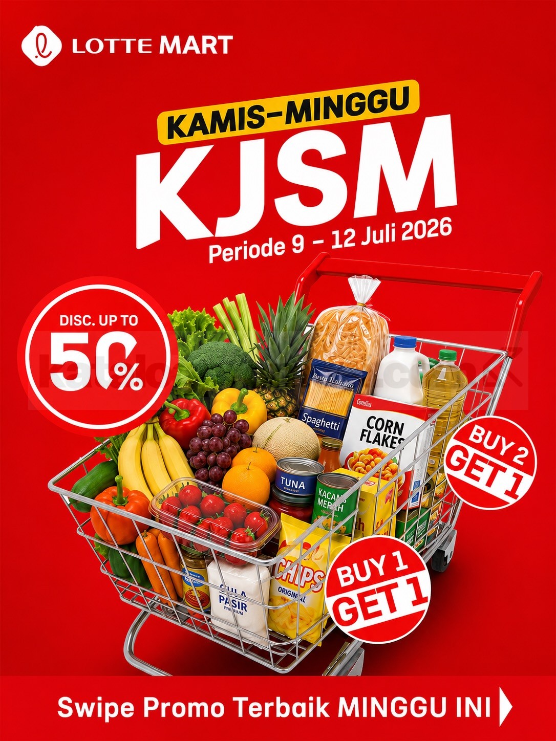 Promo JSM LOTTEMART WEEKEND 09-12 Juli 2026