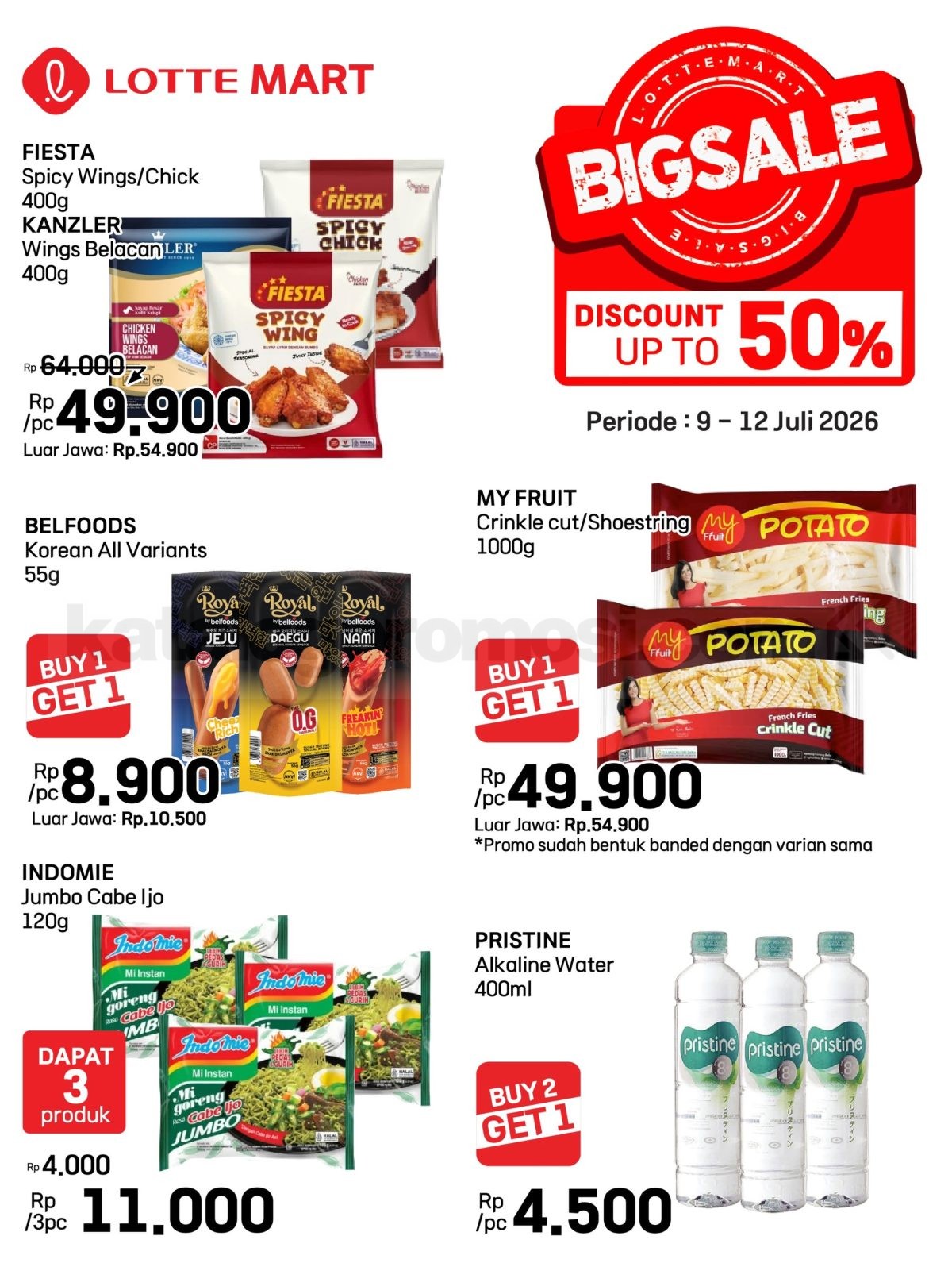 Promo JSM LOTTEMART WEEKEND 09-12 Juli 2026