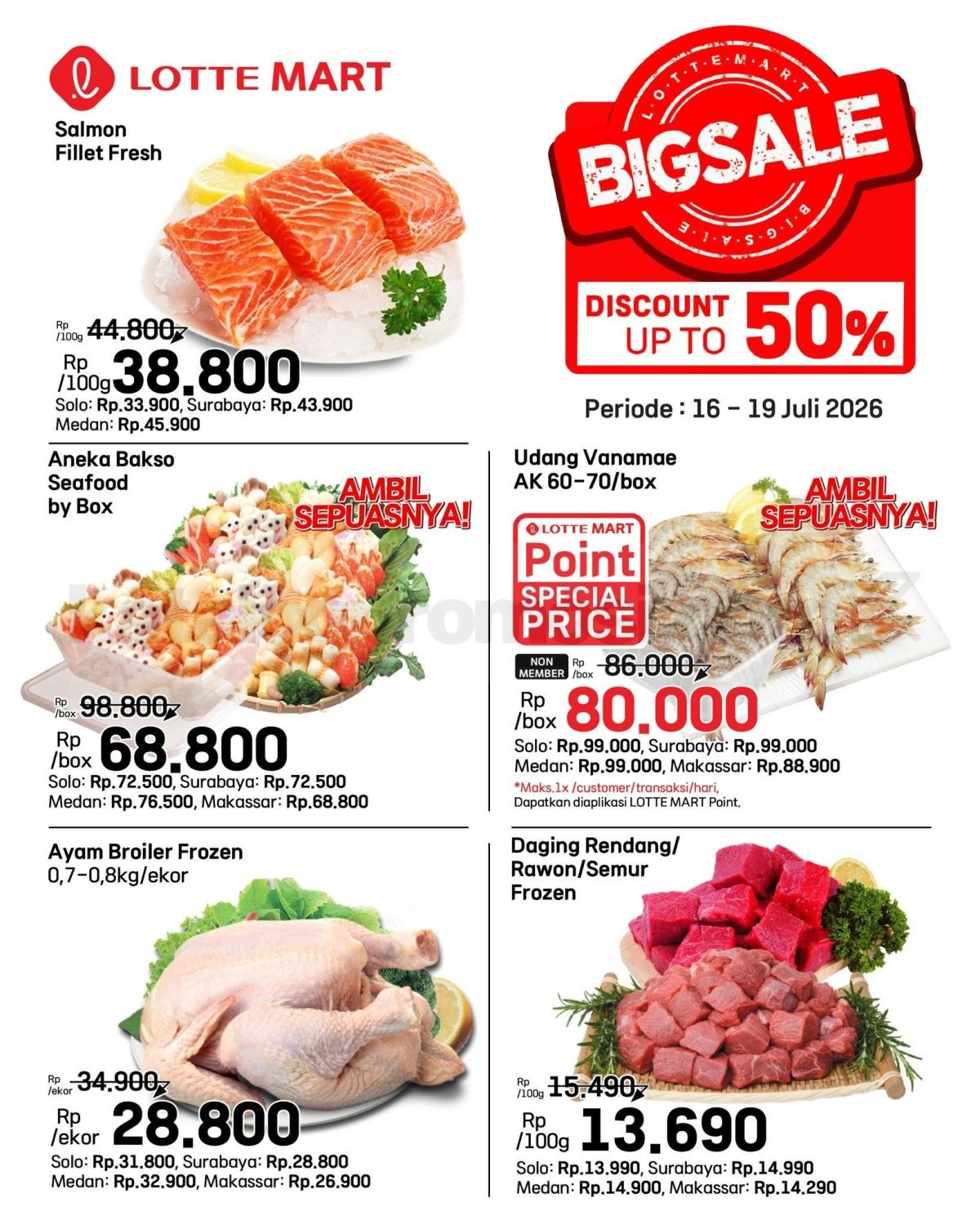 Promo JSM LOTTEMART WEEKEND 16-19 Juli 2026