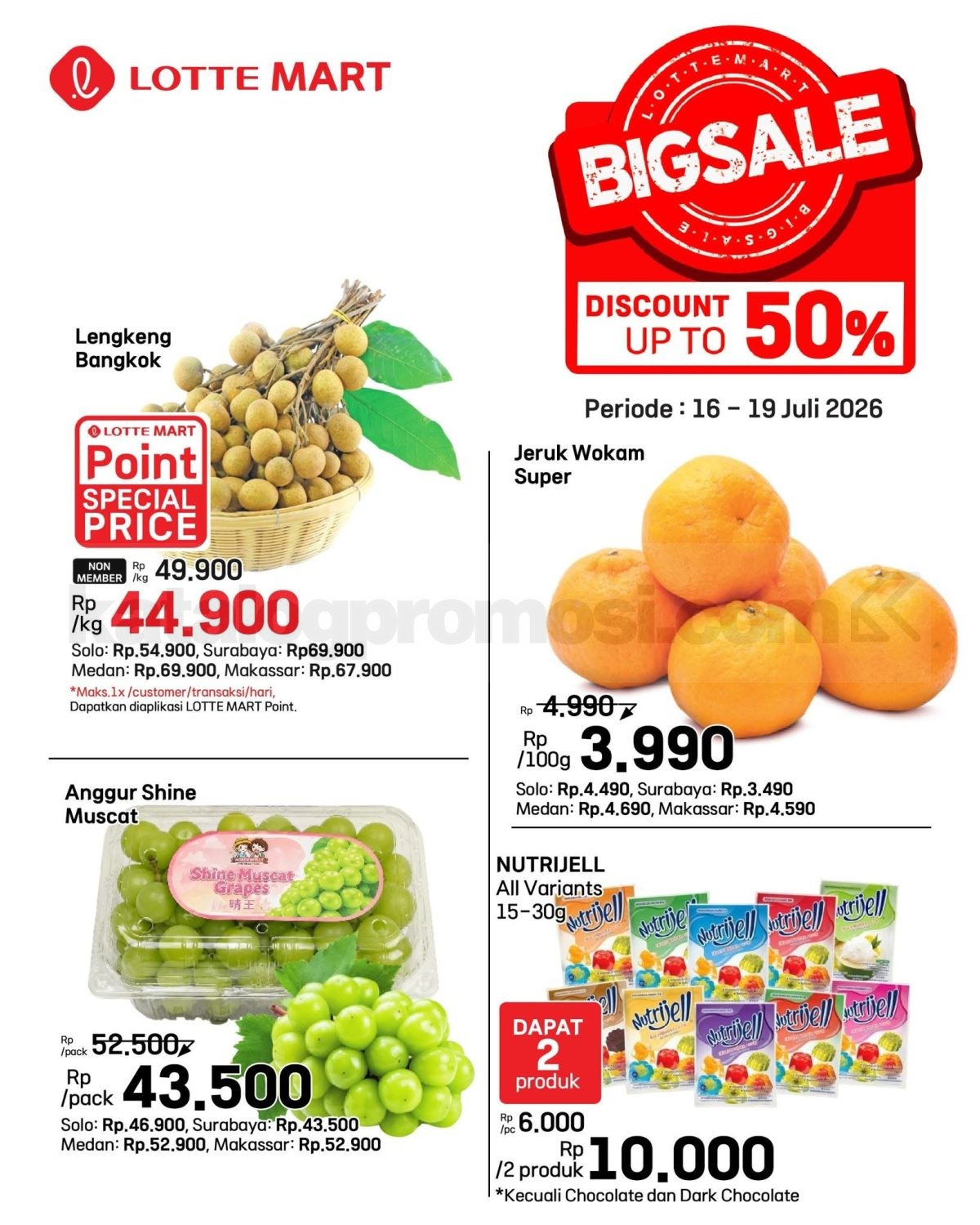 Promo JSM LOTTEMART WEEKEND 16-19 Juli 2026
