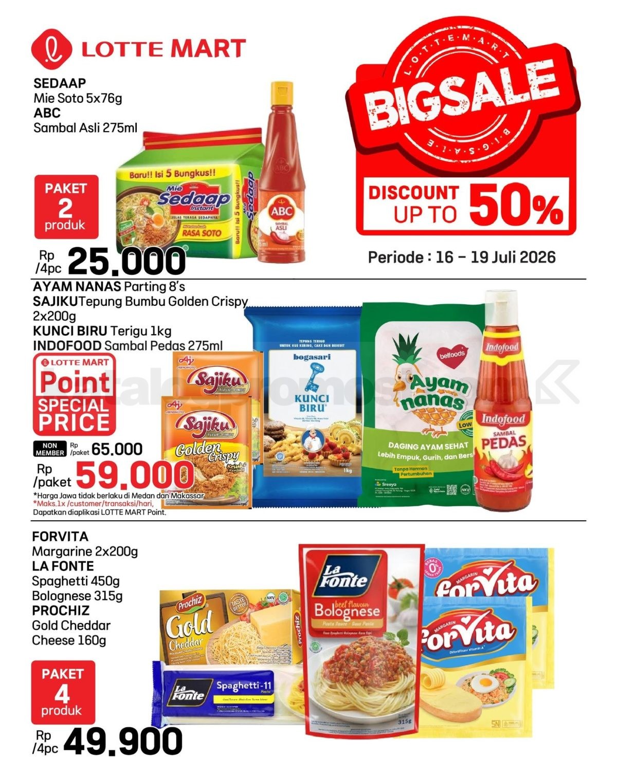 Promo JSM LOTTEMART WEEKEND 16-19 Juli 2026