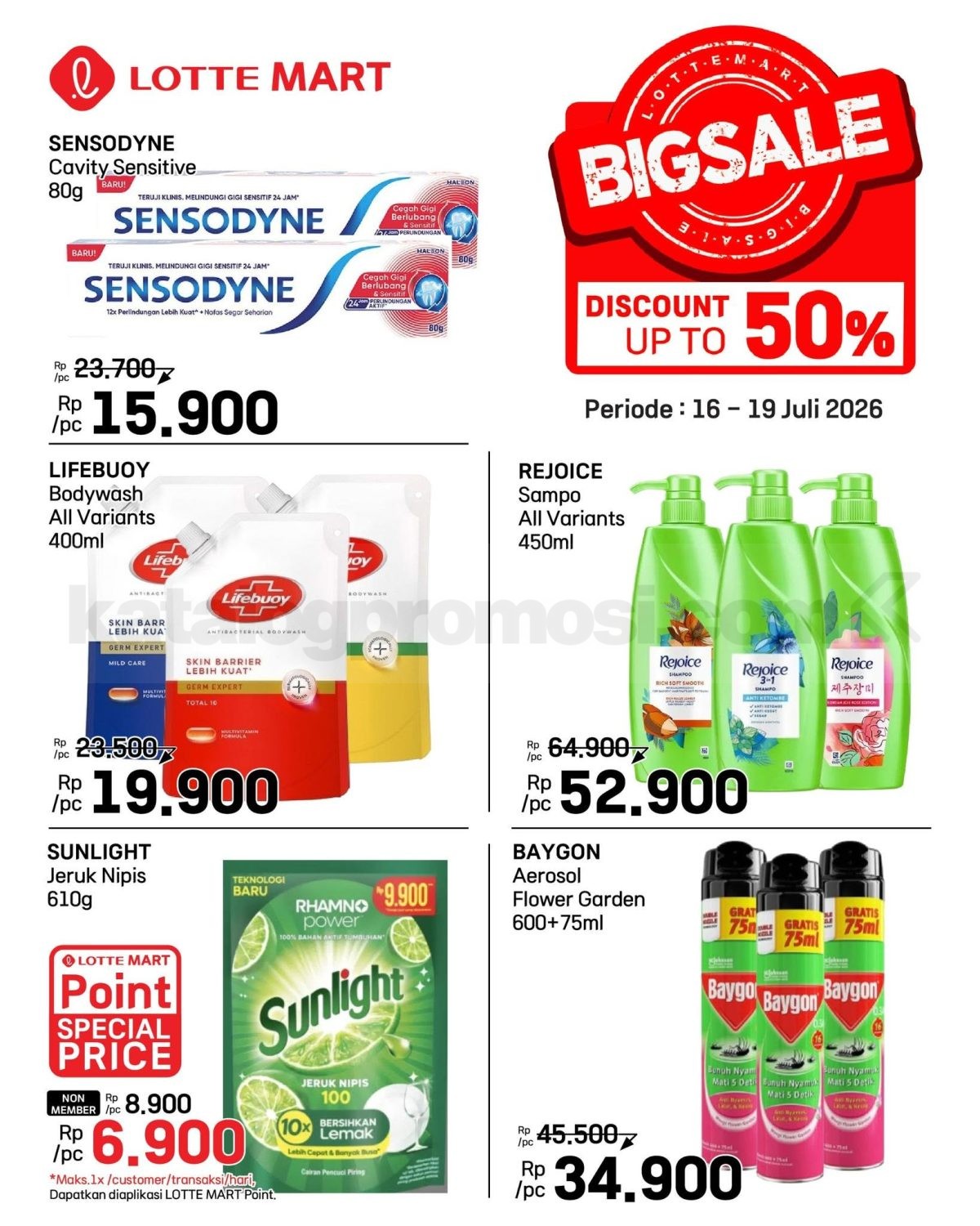 Promo JSM LOTTEMART WEEKEND 16-19 Juli 2026 Promo JSM LOTTEMART WEEKEND 16-19 Juli 2026 8