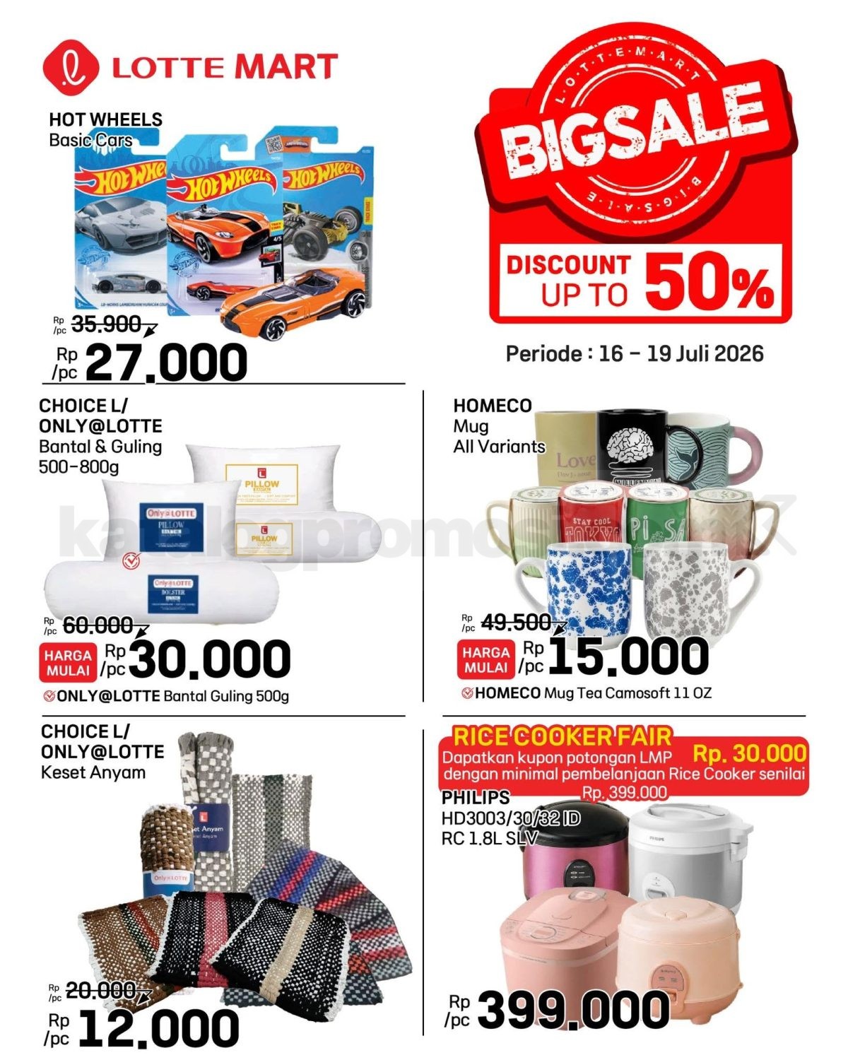 Promo JSM LOTTEMART WEEKEND 16-19 Juli 2026 Promo JSM LOTTEMART WEEKEND 16-19 Juli 2026 9