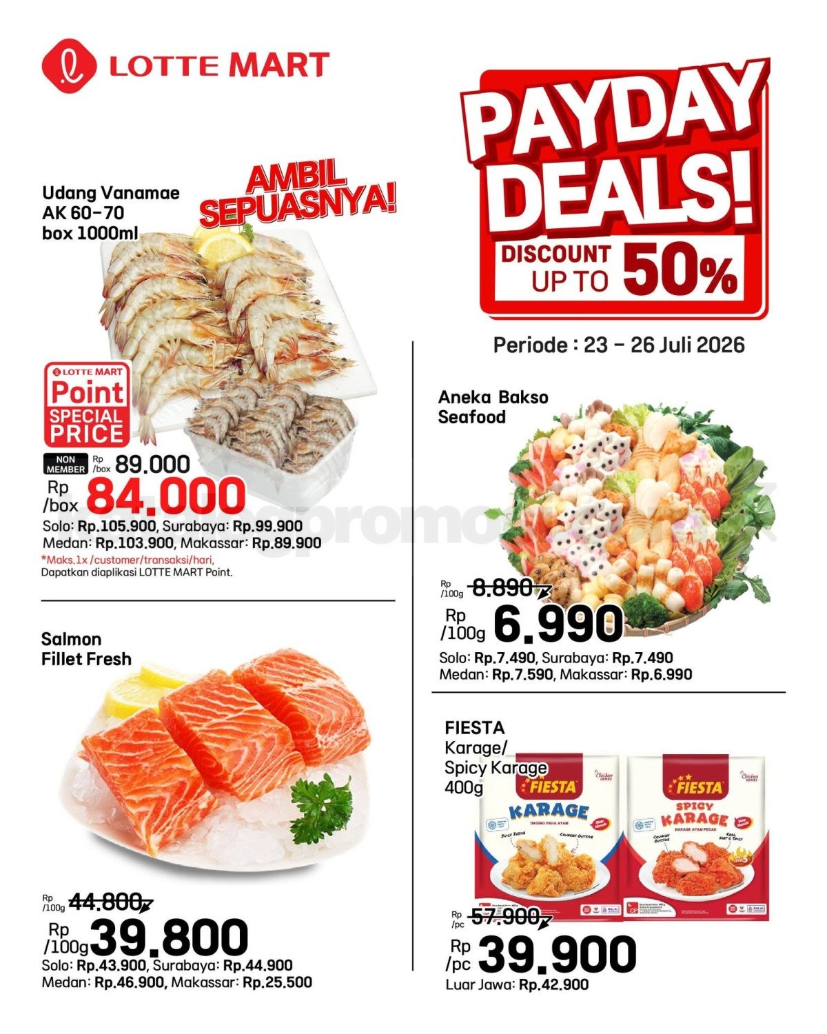 Promo JSM LOTTEMART WEEKEND 23-26 Juli 2026