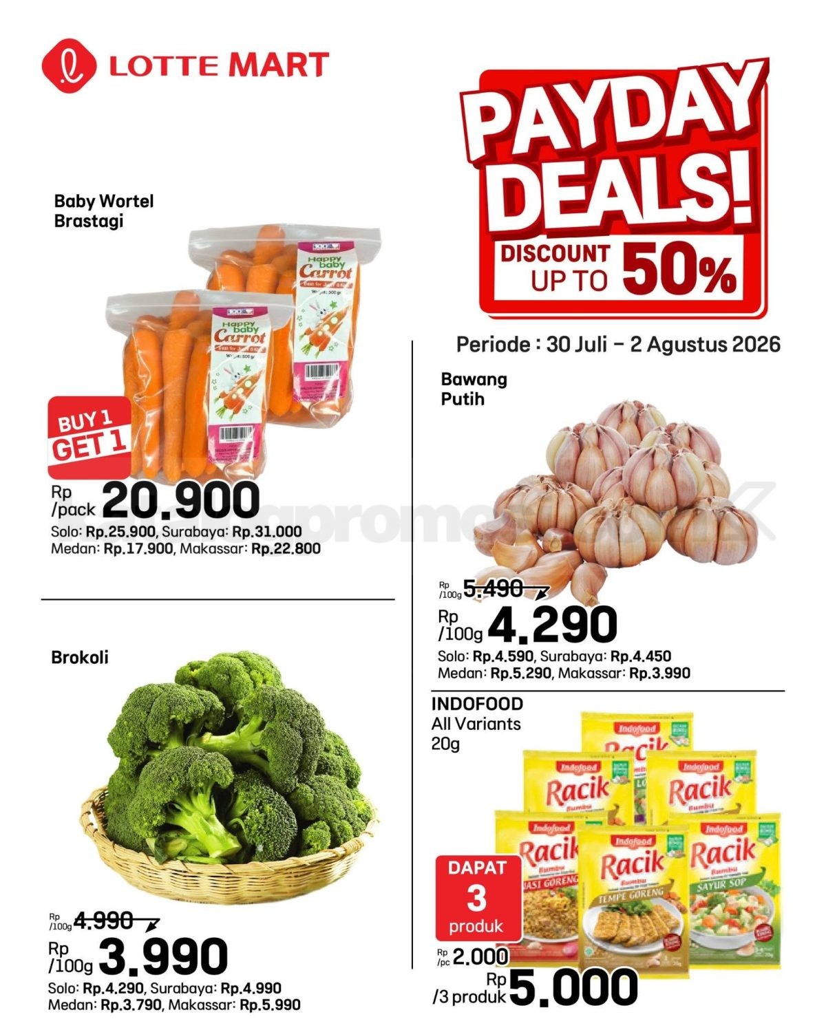 Promo JSM LOTTEMART WEEKEND 30 Juli - 02 Agustus 2026