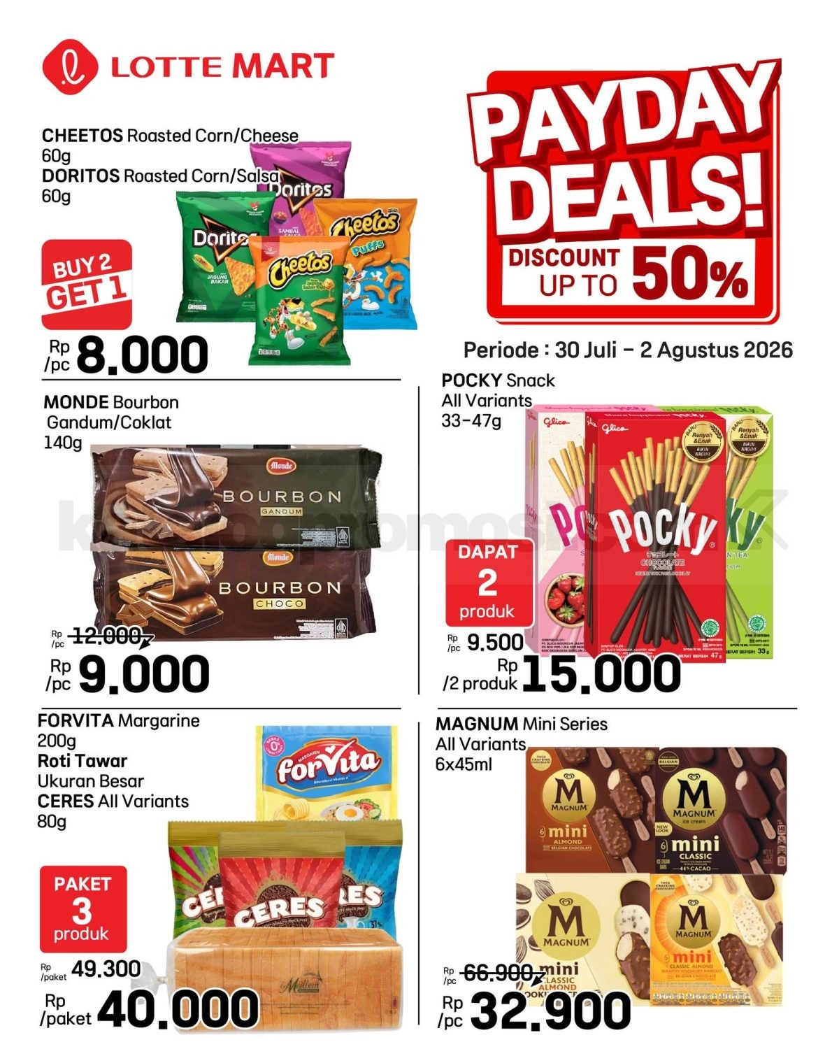 Promo JSM LOTTEMART WEEKEND 30 Juli - 02 Agustus 2026