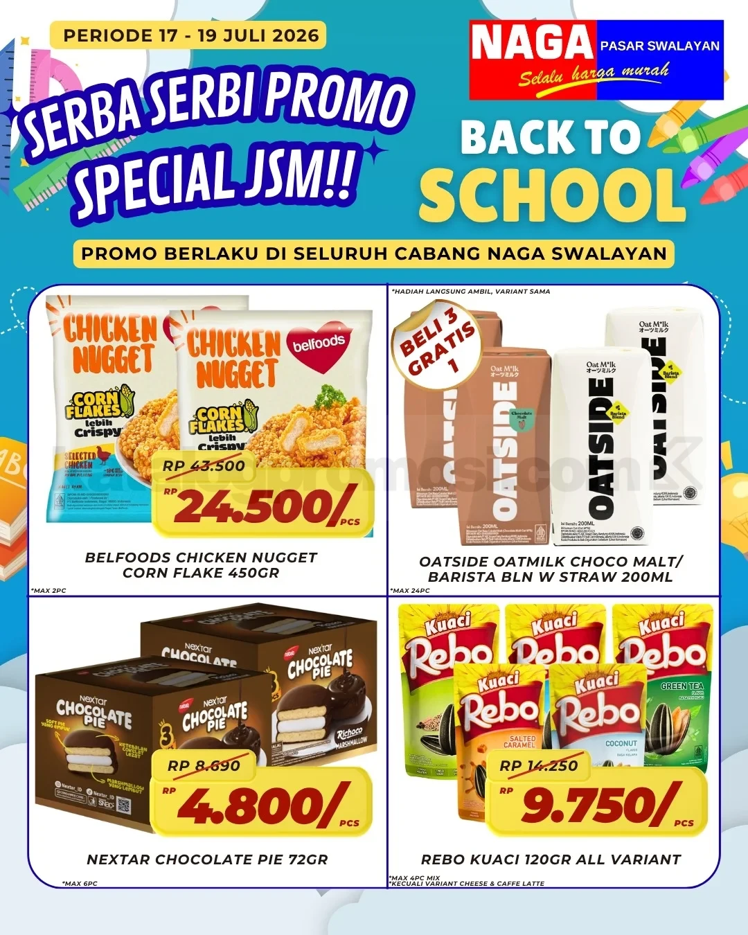 Promo JSM Naga Swalayan Weekend 17-19 Juli 2026