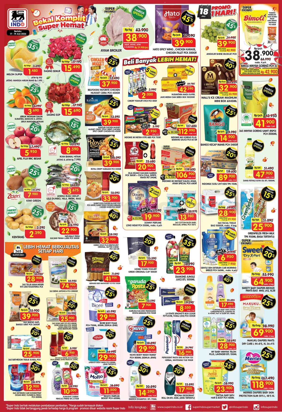 Promo JSM SUPERINDO 17-19 Juli 2026 Terbaru Minggu ini Promo JSM SUPERINDO 17-19 Juli 2026 Minggu ini