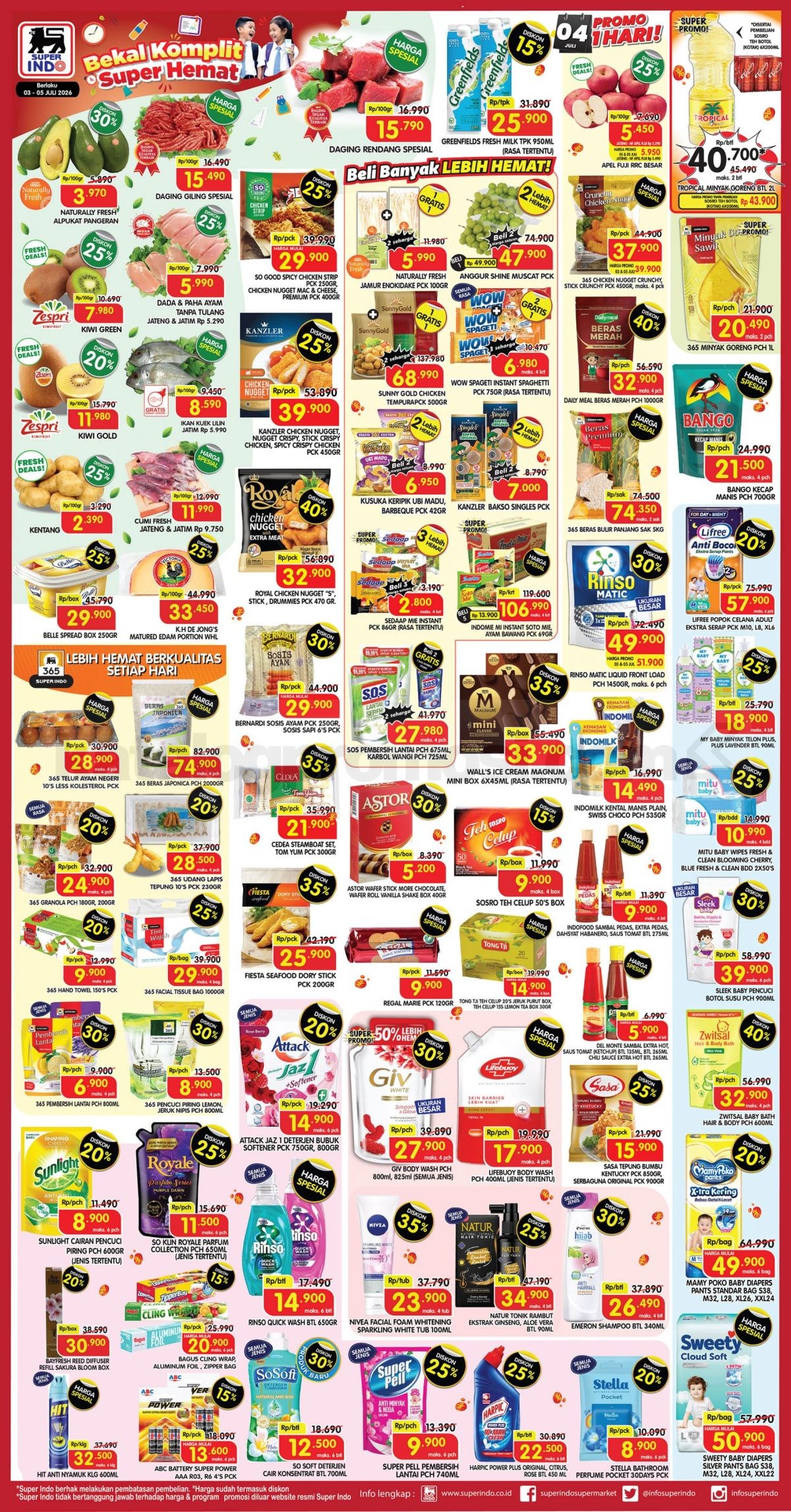 Promo JSM SUPERINDO Minggu Ini 03-05 Juli 2026 Promo JSM SUPERINDO Minggu Ini 03-05 Juli 2026