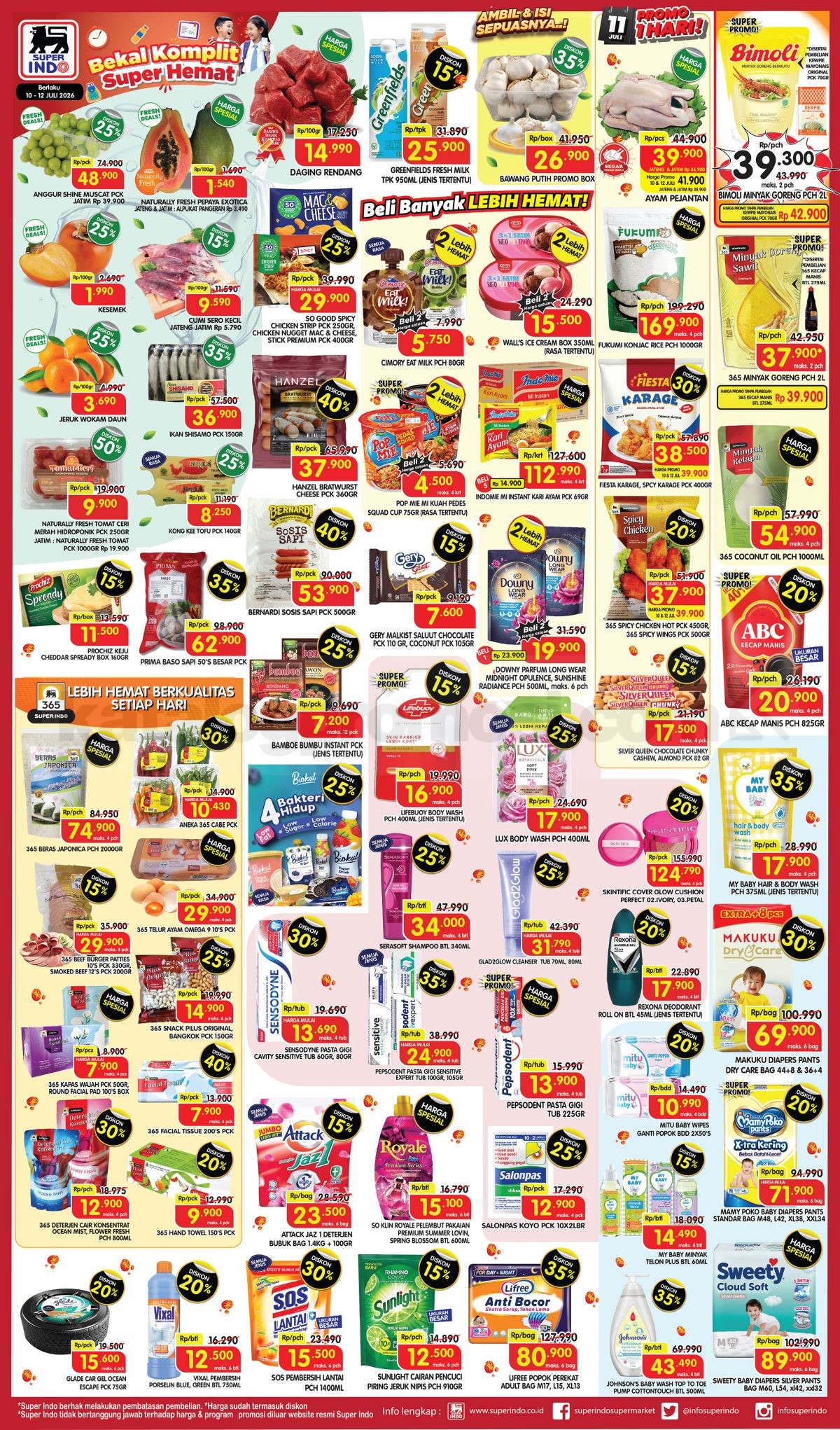 Promo JSM SUPERINDO 10-12 Juli 2026 Minggu ini Promo JSM SUPERINDO Minggu Ini 10-12 Juli 2026
