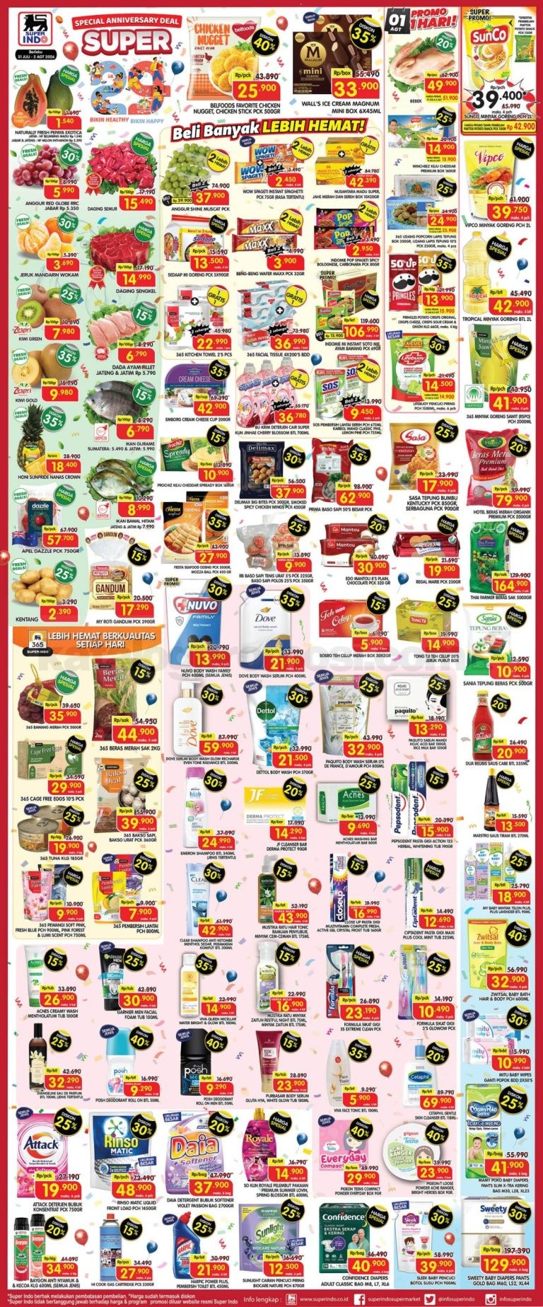 Promo JSM SUPERINDO 31 Juli - 02 Agustus 2026 Terbaru Minggu ini