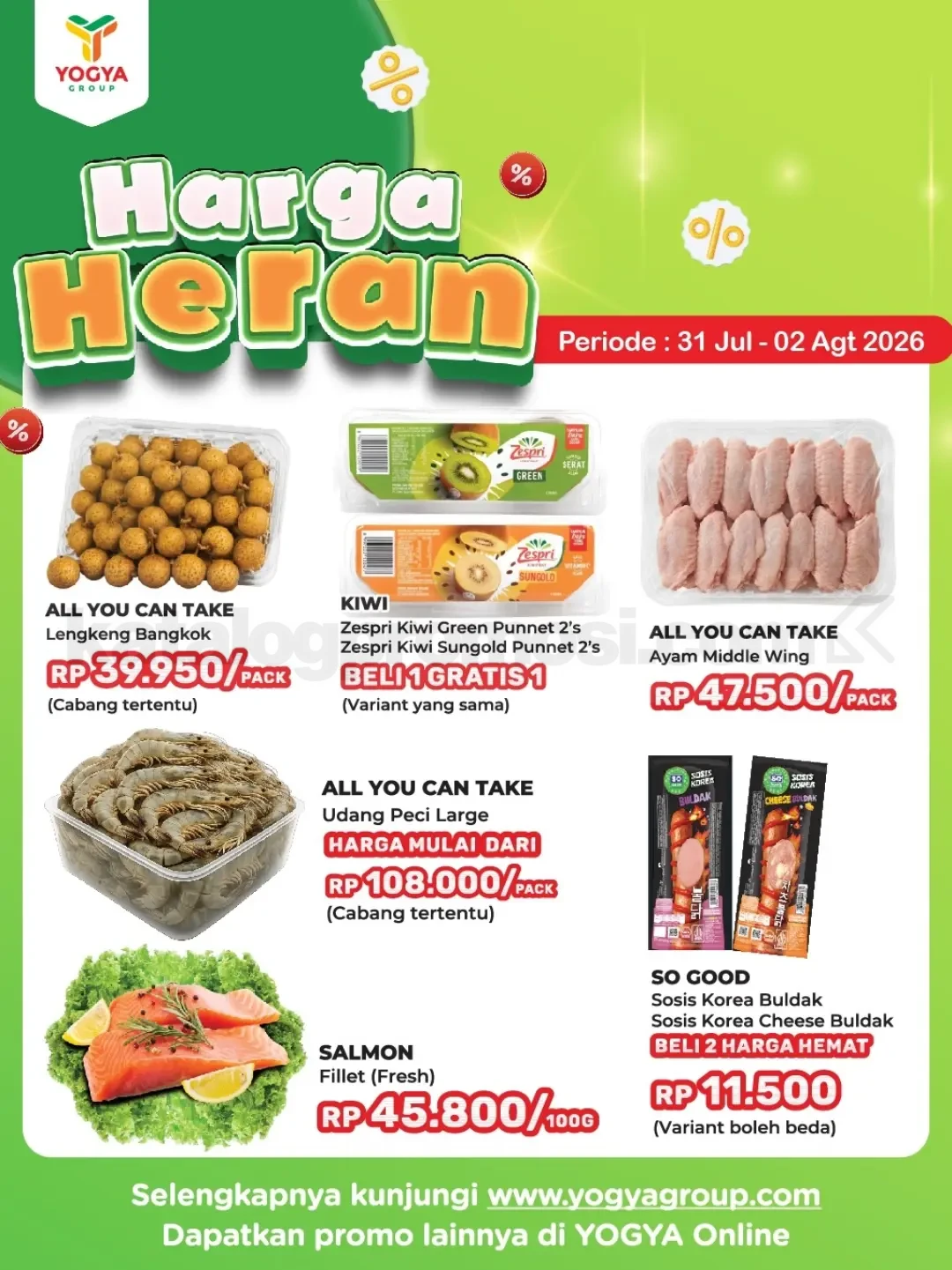 Promo JSM TOSERBA YOGYA HARGA HERAN 31 Juli - 02 Agustus 2026
