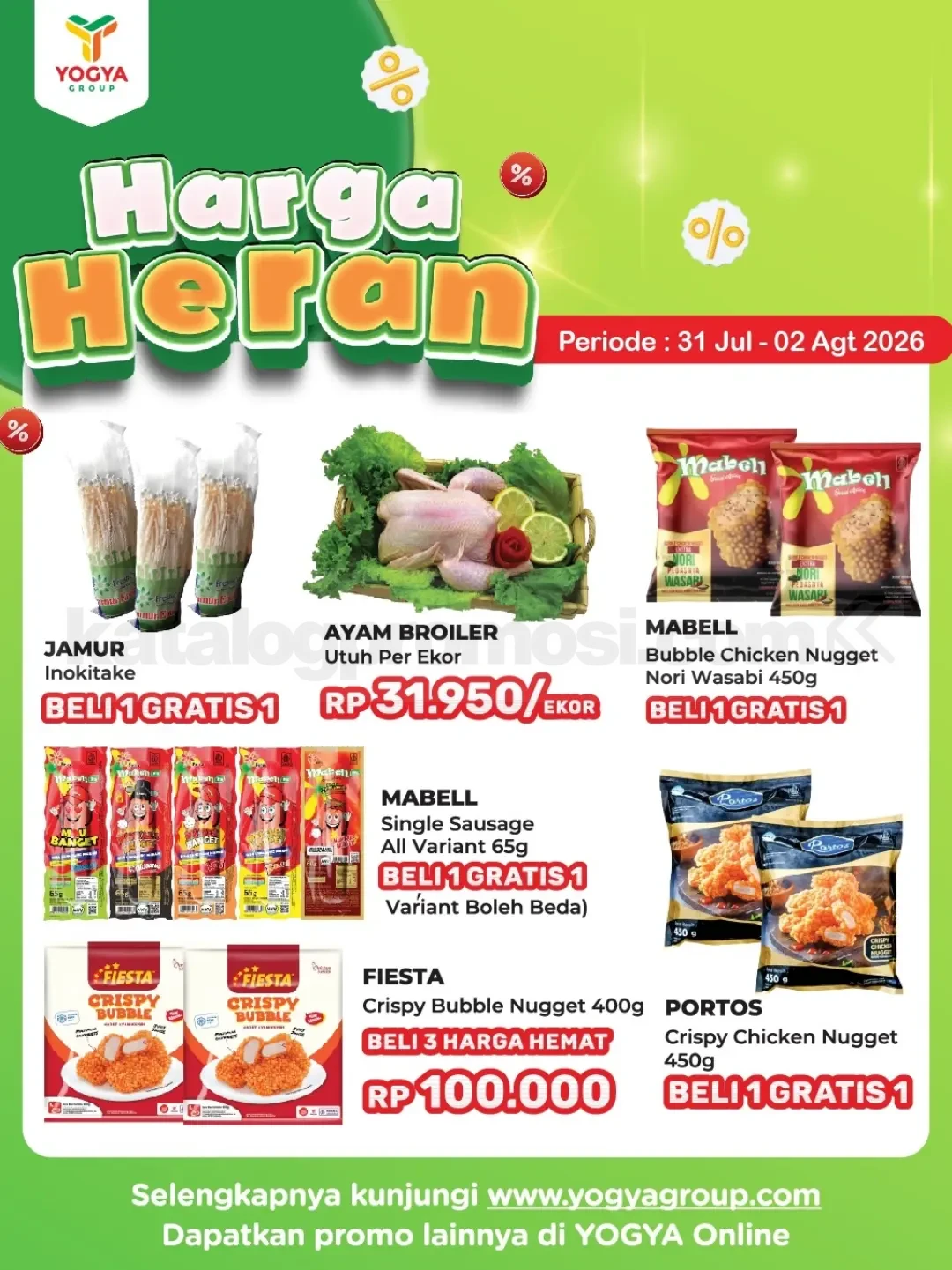 Promo JSM TOSERBA YOGYA HARGA HERAN 31 Juli - 02 Agustus 2026 Promo JSM TOSERBA YOGYA HARGA HERAN 31 Juli - 02 Agustus 2026 2