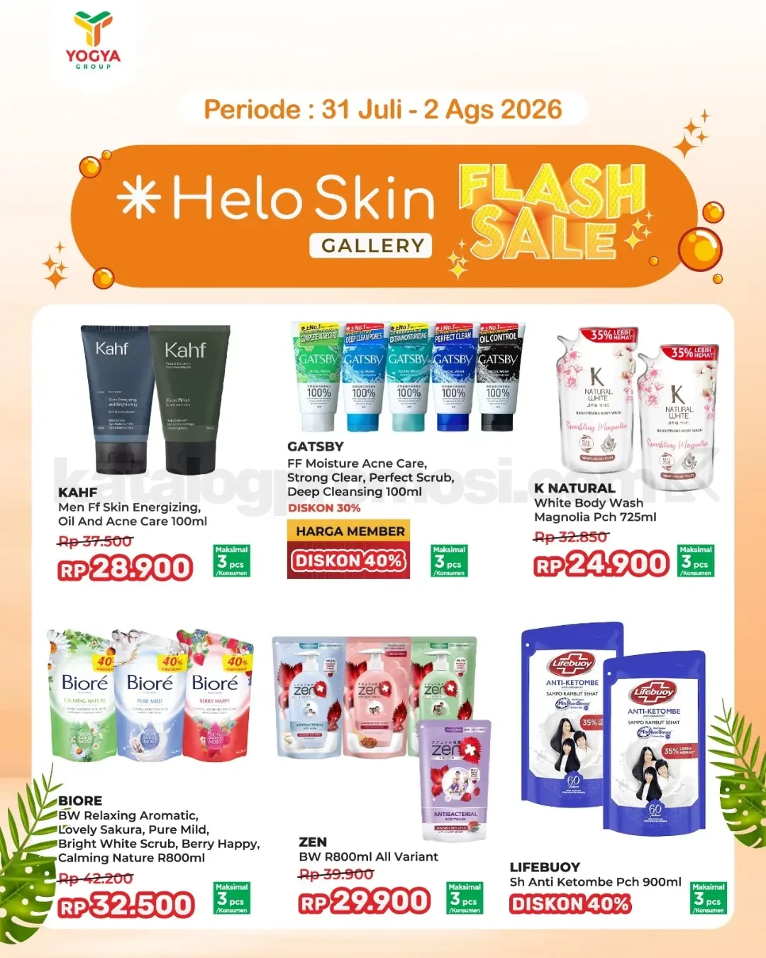 Promo JSM TOSERBA YOGYA HARGA HERAN 31 Juli - 02 Agustus 2026 Promo JSM TOSERBA YOGYA HARGA HERAN 31 Juli - 02 Agustus 2026 15