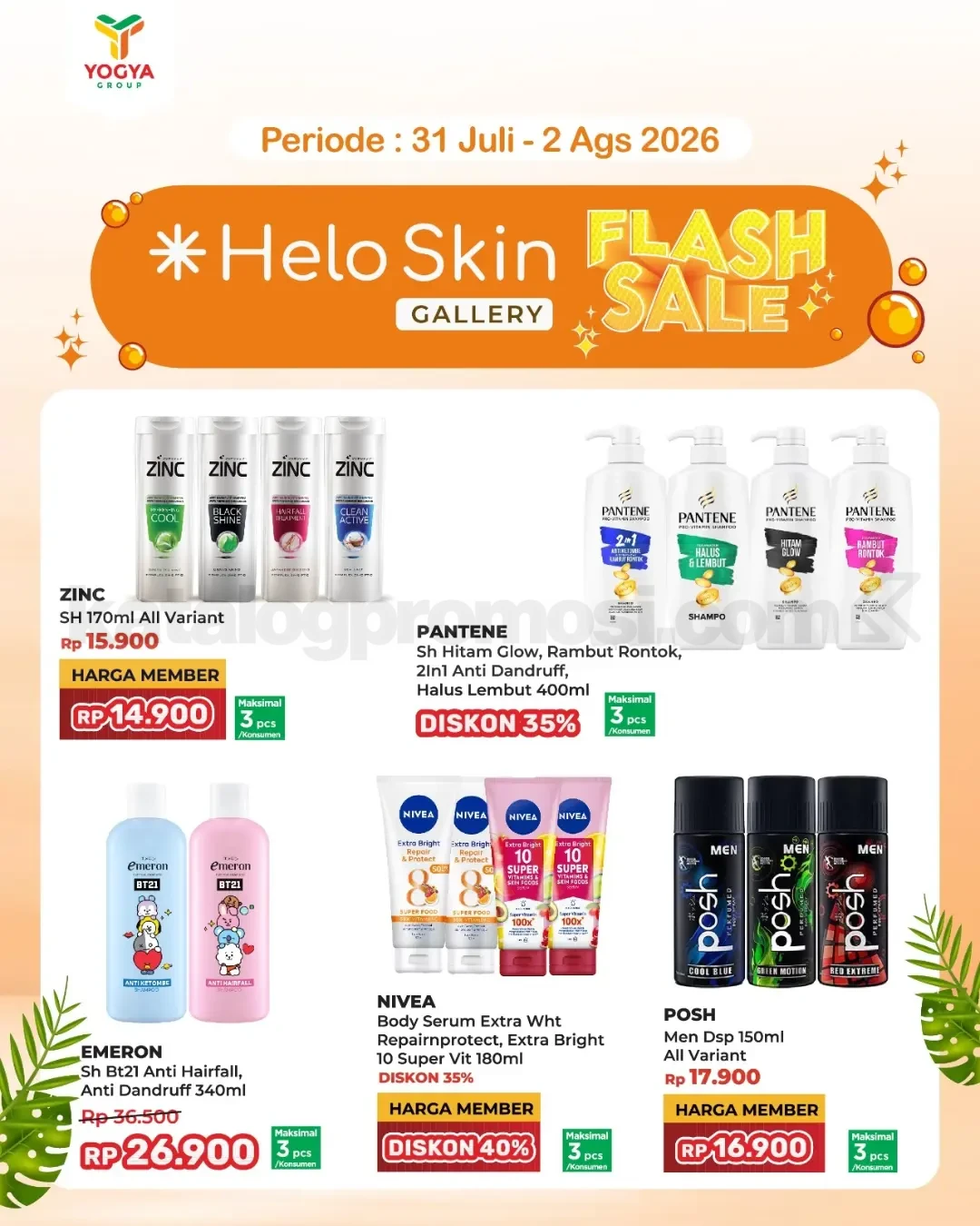 Promo JSM TOSERBA YOGYA HARGA HERAN 31 Juli - 02 Agustus 2026 Promo JSM TOSERBA YOGYA HARGA HERAN 31 Juli - 02 Agustus 2026 17