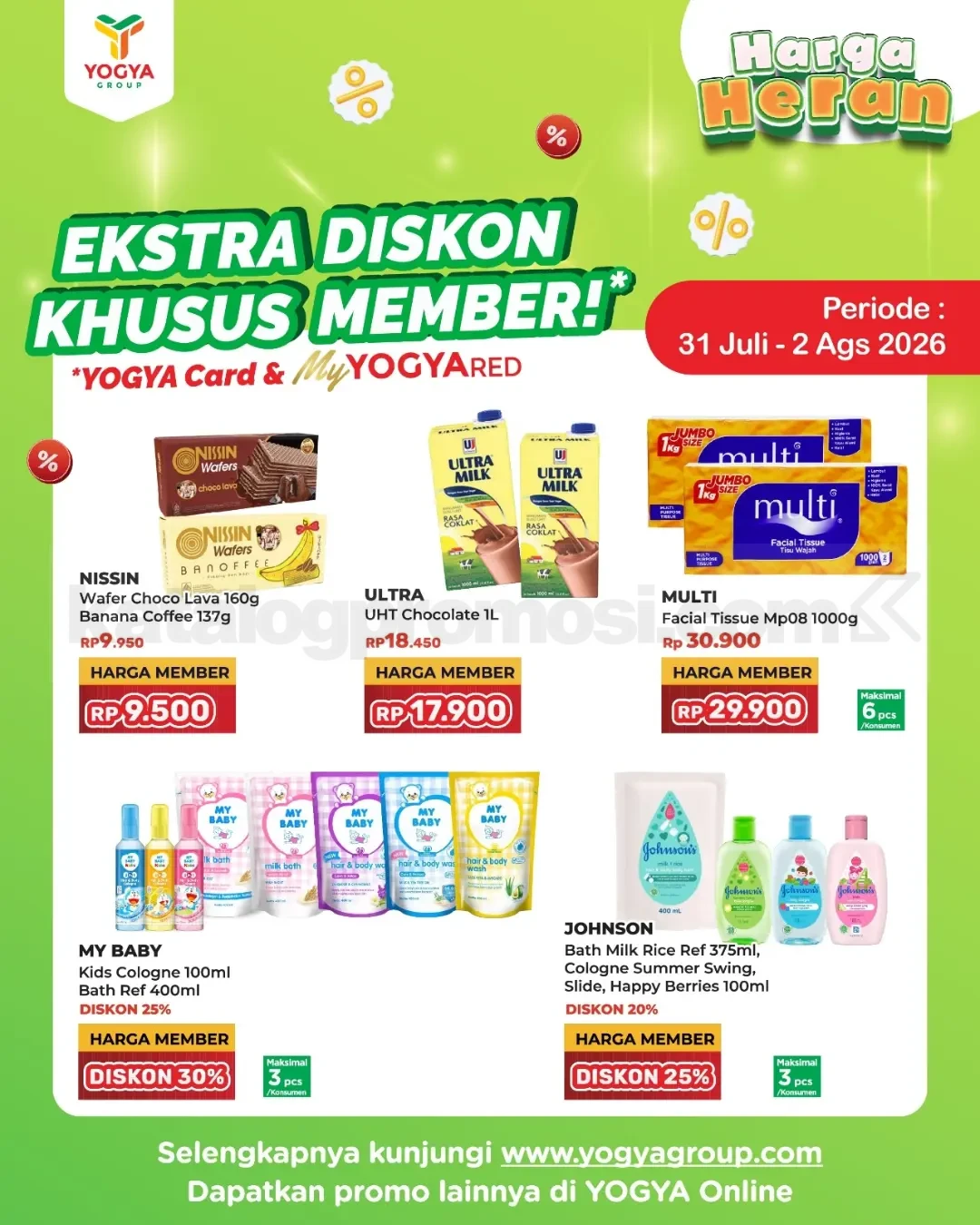 Promo JSM TOSERBA YOGYA HARGA HERAN 31 Juli - 02 Agustus 2026 Promo JSM TOSERBA YOGYA HARGA HERAN 31 Juli - 02 Agustus 2026 24