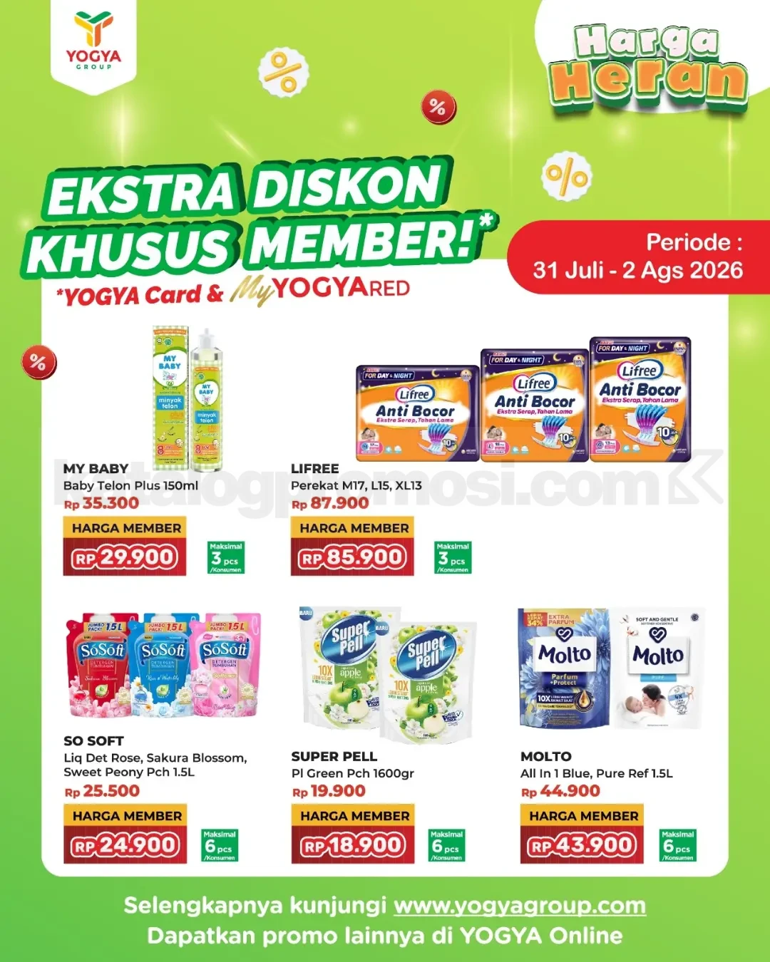 Promo JSM TOSERBA YOGYA HARGA HERAN 31 Juli - 02 Agustus 2026 Promo JSM TOSERBA YOGYA HARGA HERAN 31 Juli - 02 Agustus 2026 25