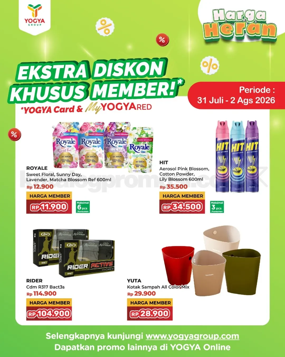 Promo JSM TOSERBA YOGYA HARGA HERAN 31 Juli - 02 Agustus 2026 Promo JSM TOSERBA YOGYA HARGA HERAN 31 Juli - 02 Agustus 2026 26
