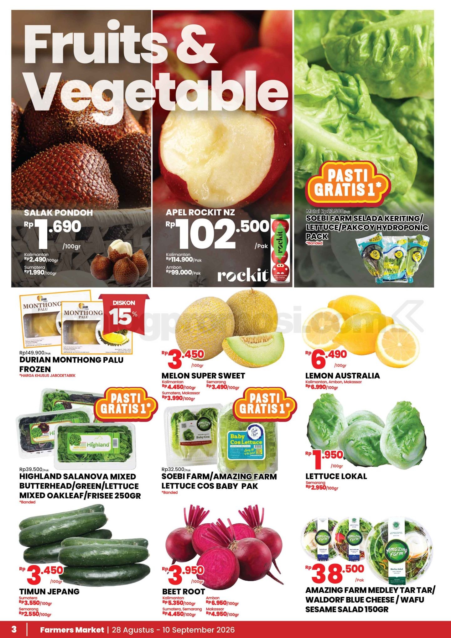 PROMO KATALOG FARMERS MARKET TERBARU 28 Agustus - 10 Agustus 2026
