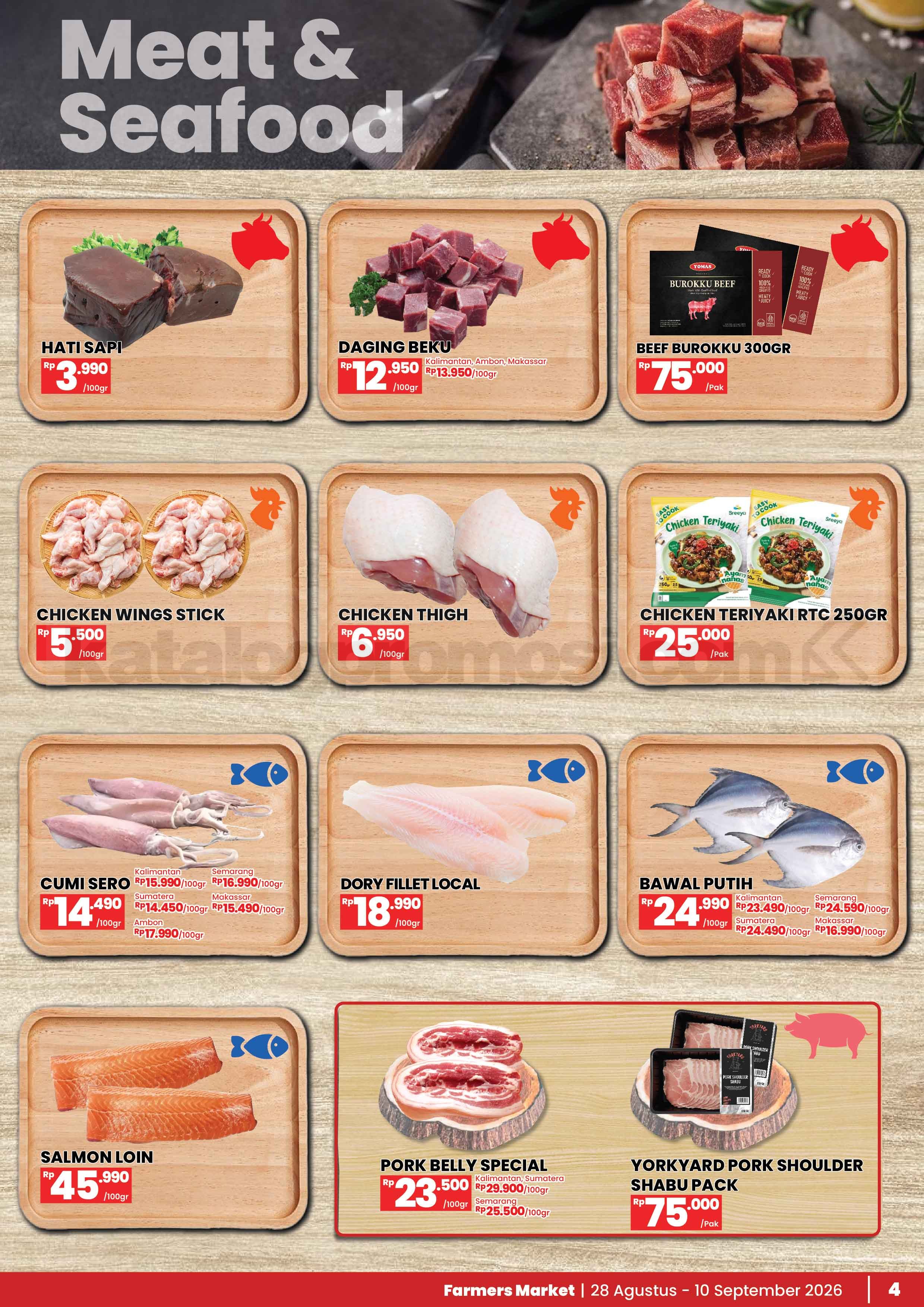 PROMO KATALOG FARMERS MARKET TERBARU 28 Agustus - 10 Agustus 2026