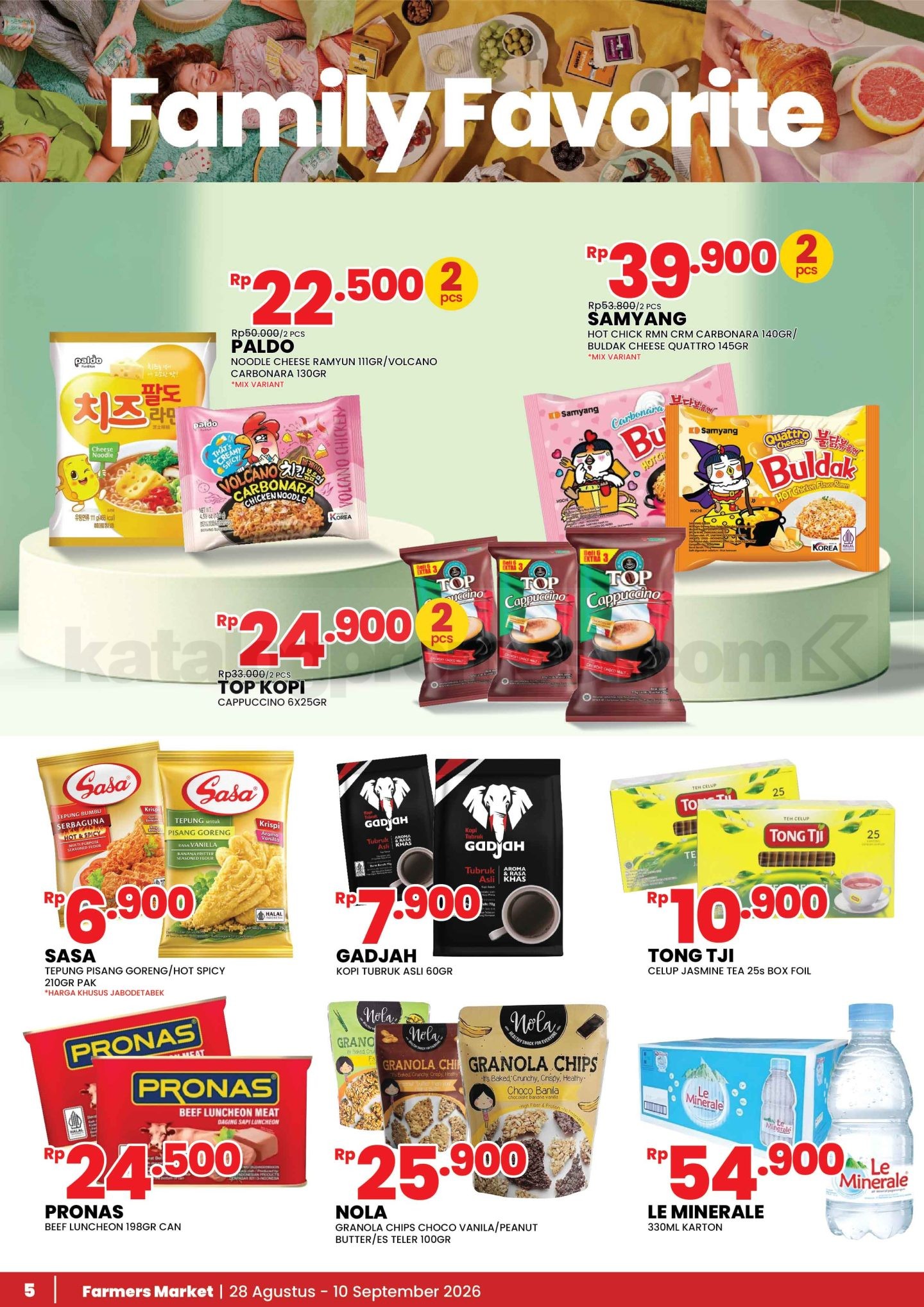 PROMO KATALOG FARMERS MARKET TERBARU 28 Agustus - 10 Agustus 2026