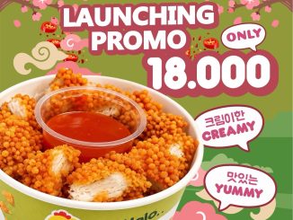 Promo Kriuk Kriuk Saus Korean Creamy Rose Rp18.000 periode 18-20 September 2026