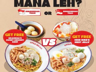 Promo Little Red Dot BELI 1 GRATIS 1 dengan bonus Grandma's Sweet Memory Soup atau Iced Bird's Nest Jelly selama Juli 2026.