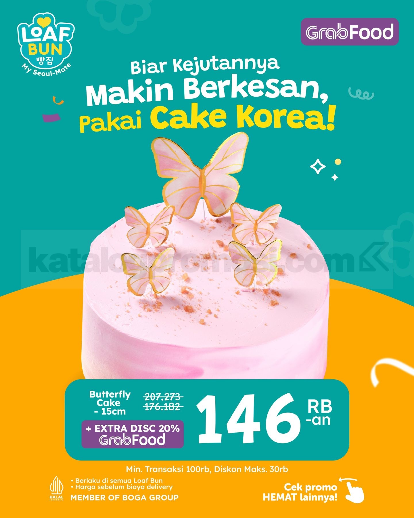 Promo Loaf Bun Delivery Diskon hingga 50%