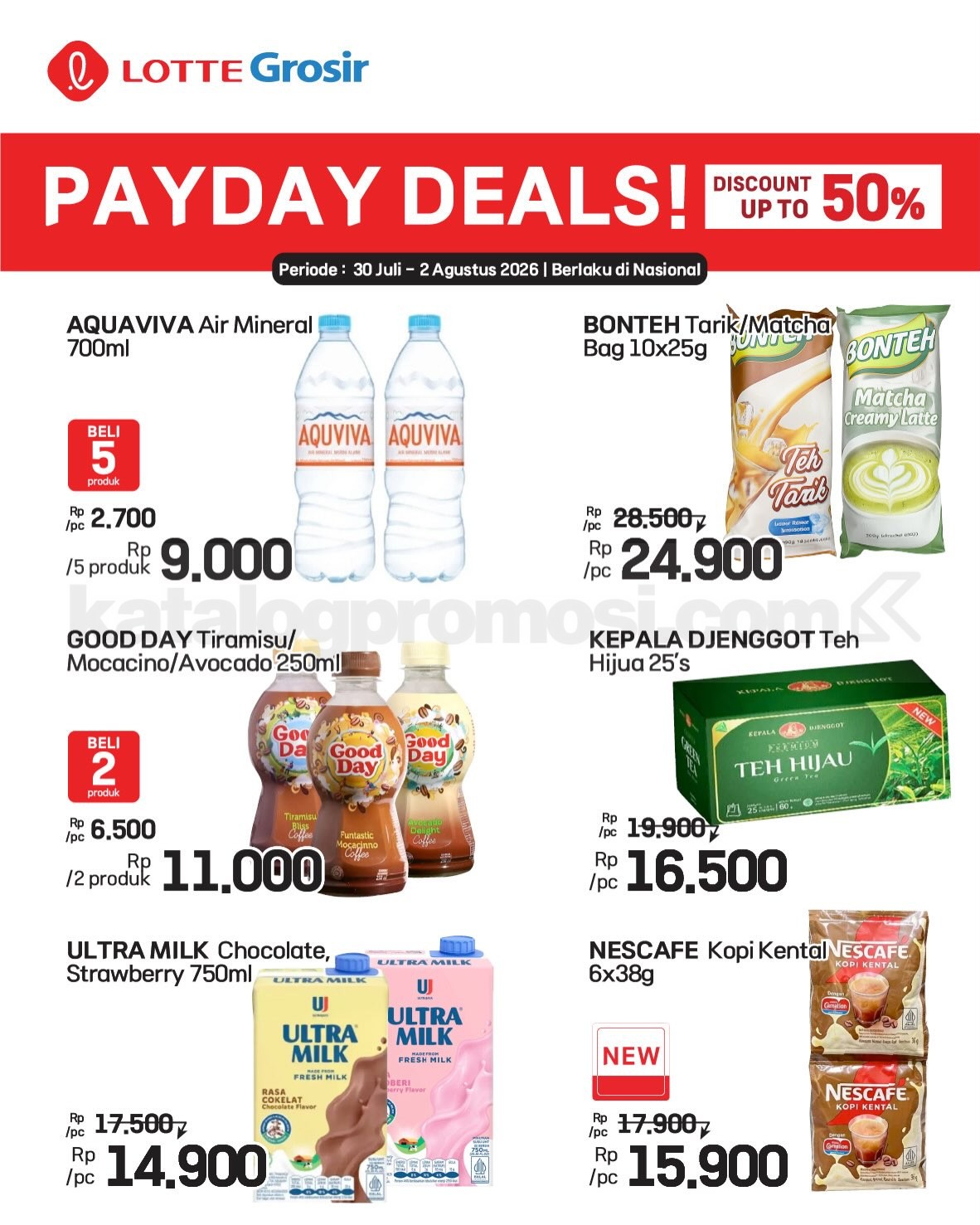 Promo LOTTE GROSIR HITS AKHIR PEKAN 30 Juli - 02 Agustus 2026 Promo LOTTE GROSIR HITS AKHIR PEKAN 30 Juli - 02 Agustus 2026 4