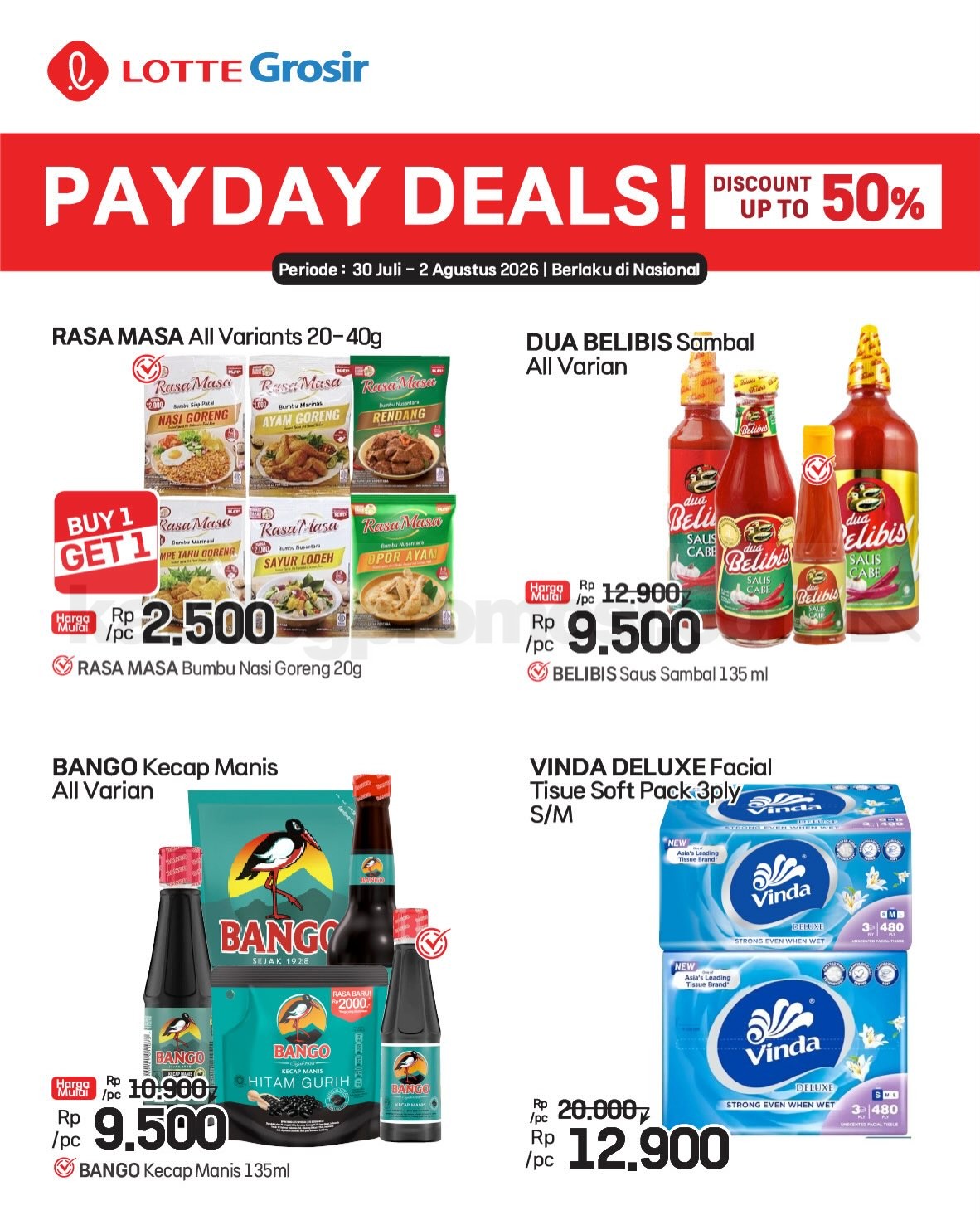 Promo LOTTE GROSIR HITS AKHIR PEKAN 30 Juli - 02 Agustus 2026 Promo LOTTE GROSIR HITS AKHIR PEKAN 30 Juli - 02 Agustus 2026 6