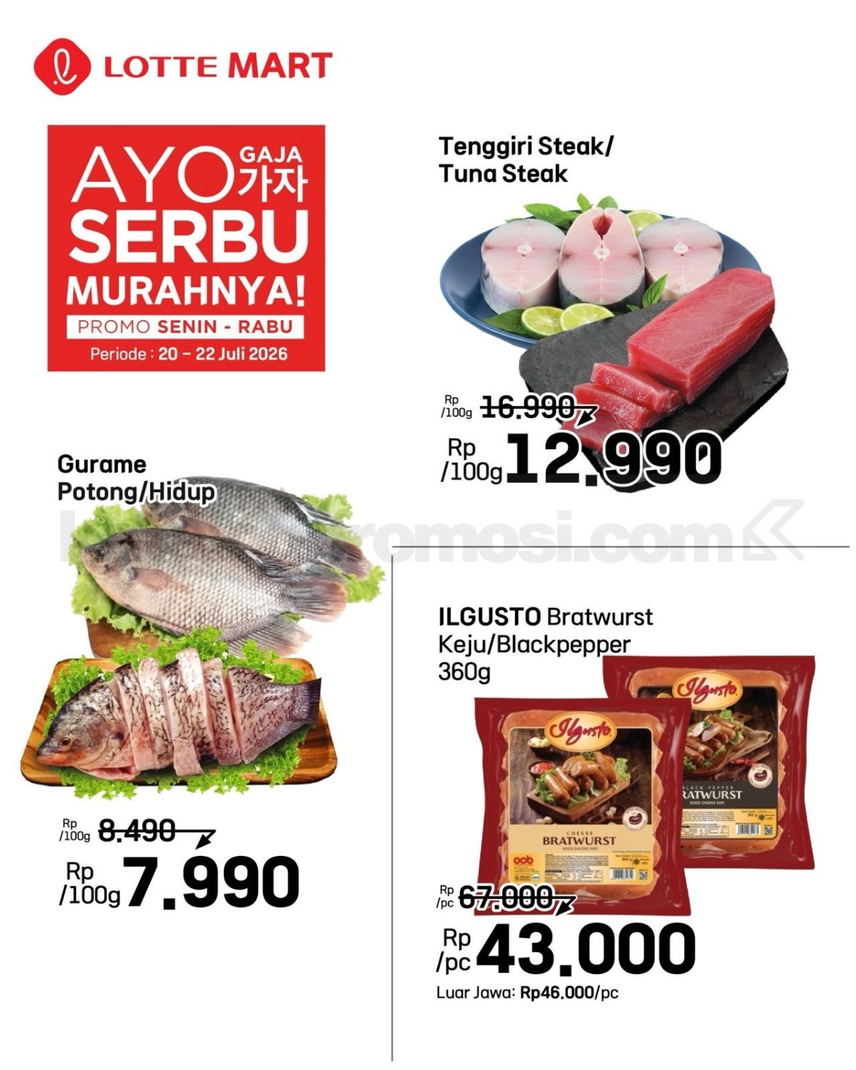 Promo LOTTEMART WEEKDAY SERBU 20-22 Juli 2026