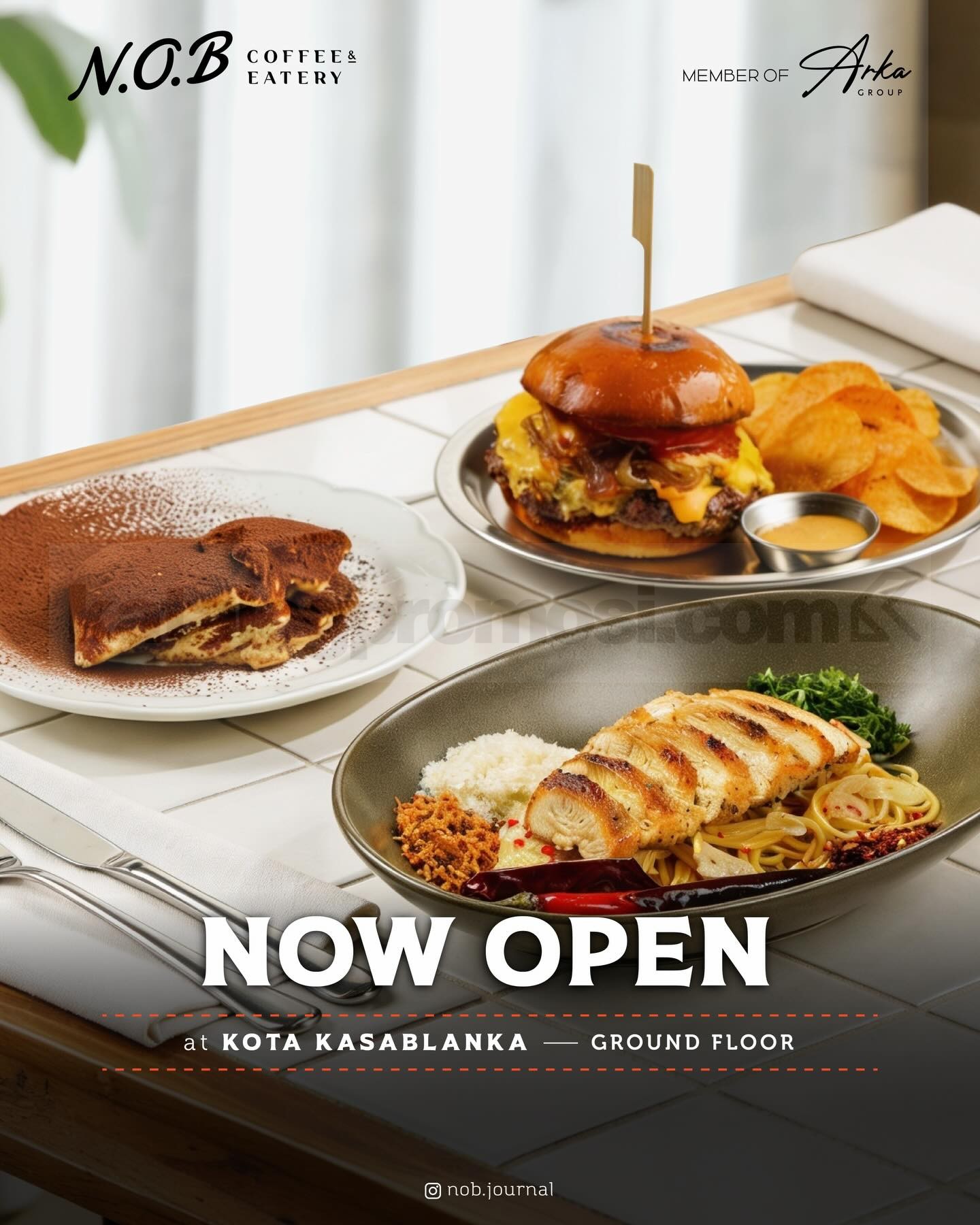 Promo NOB Grand Opening Kota Kasablanka Menu Mulai Rp17.000 Promo NOB Grand Opening Kota Kasablanka Menu Mulai Rp17.000 2