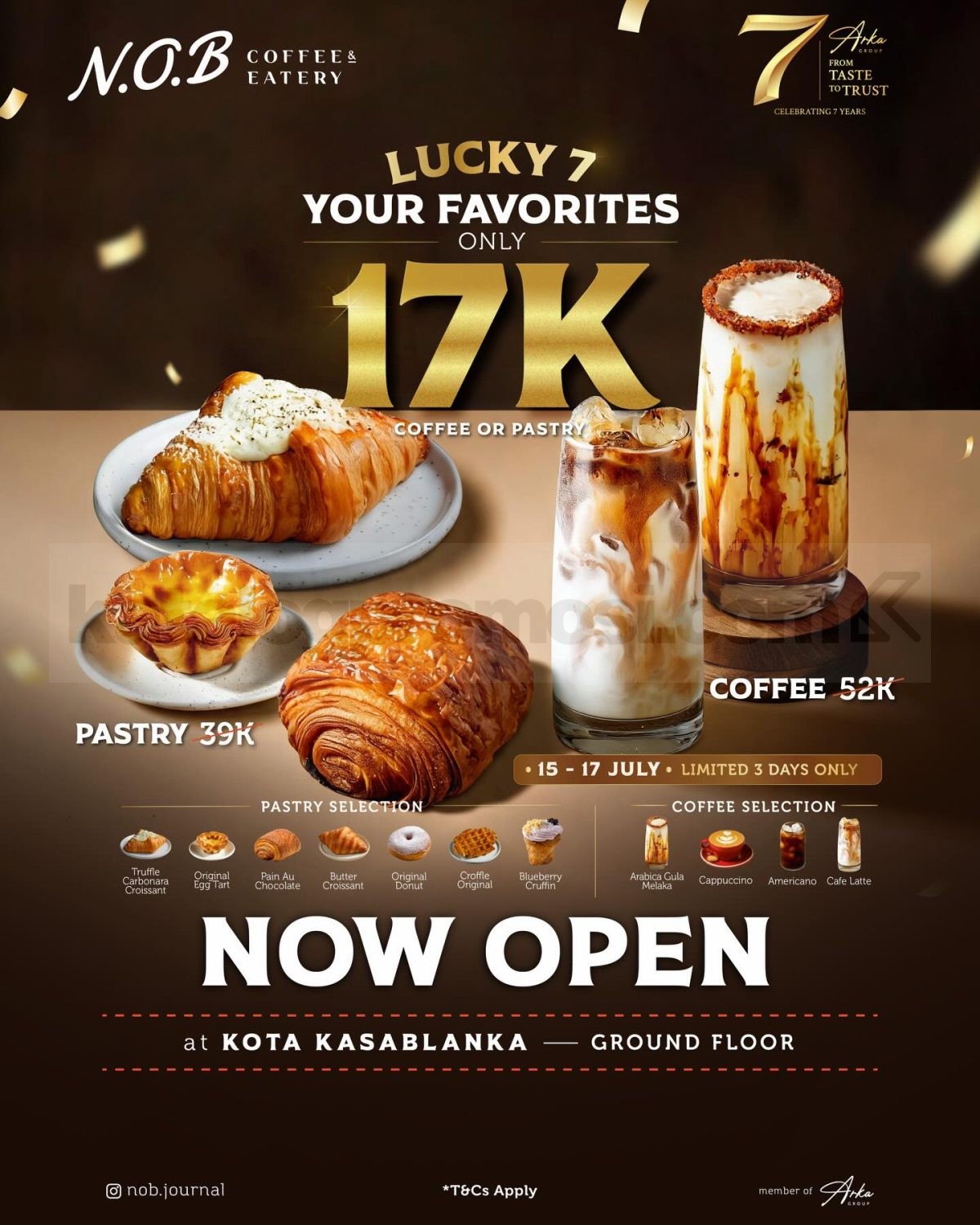 Promo NOB Grand Opening Kota Kasablanka Menu Mulai Rp17.000 Promo NOB Grand Opening Kota Kasablanka Menu Mulai Rp17.000 3