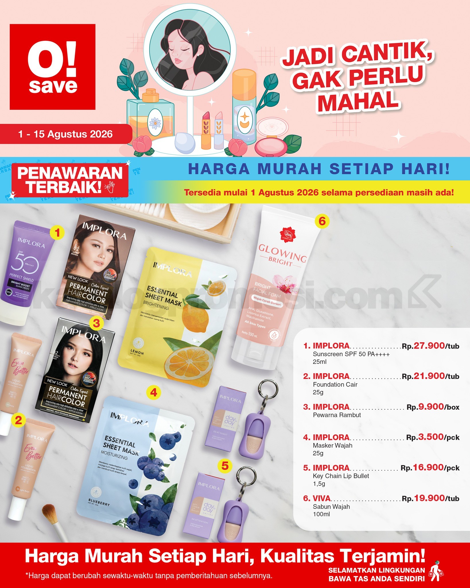 Promo O!Save Katalog Belanja Eksklusif Belanja Hemat 01-15 Agustus 2026 Promo O!Save Katalog Belanja Eksklusif Belanja Hemat 01-15 Agustus 2026