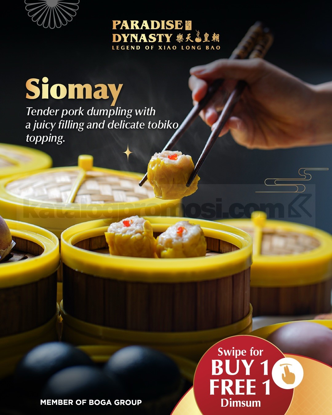 Promo Paradise Dynasty Buy 1 Get 1 Free Dimsum Promo Paradise Dynasty Buy 1 Get 1 Free Dimsum 2