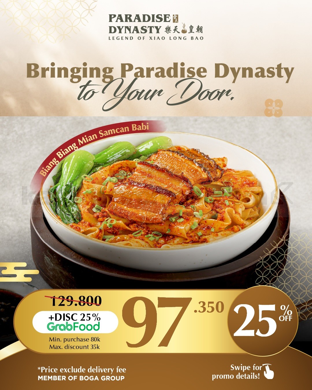 Promo Paradise Dynasty Delivery Diskon hingga 40% Promo Paradise Dynasty Delivery Diskon hingga 40% 2