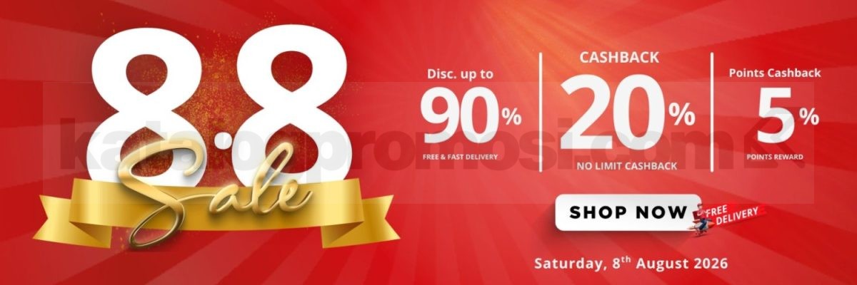 Promo Periplus 8.8 Sale Cashback 20% Tanpa Batas Promo Periplus 8.8 Sale Cashback 20% Tanpa Batas untuk buku impor favorit