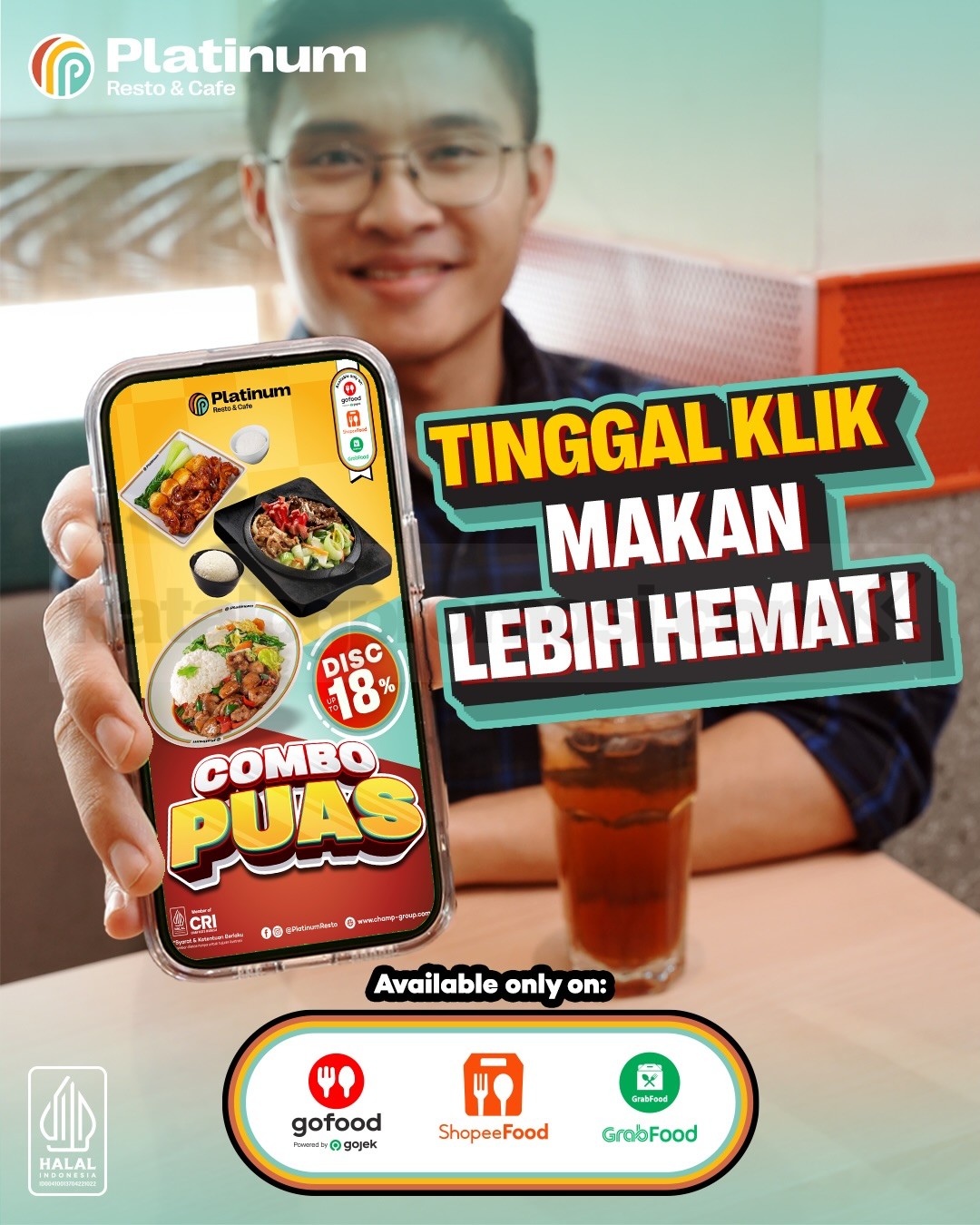 Promo Platinum Resto & Cafe Combo Puas Mulai Rp. 58.000