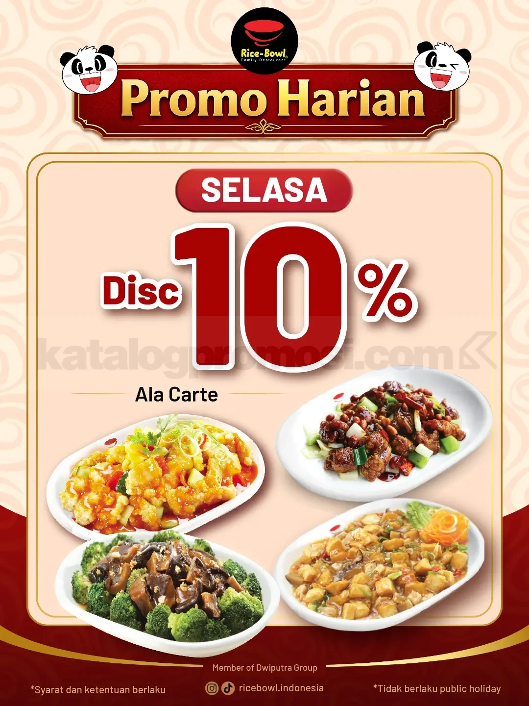 Promo Rice Bowl Daily Menu Favorit Diskon Hingga 50% Promo Rice Bowl Daily Menu Favorit Diskon Hingga 50% 2