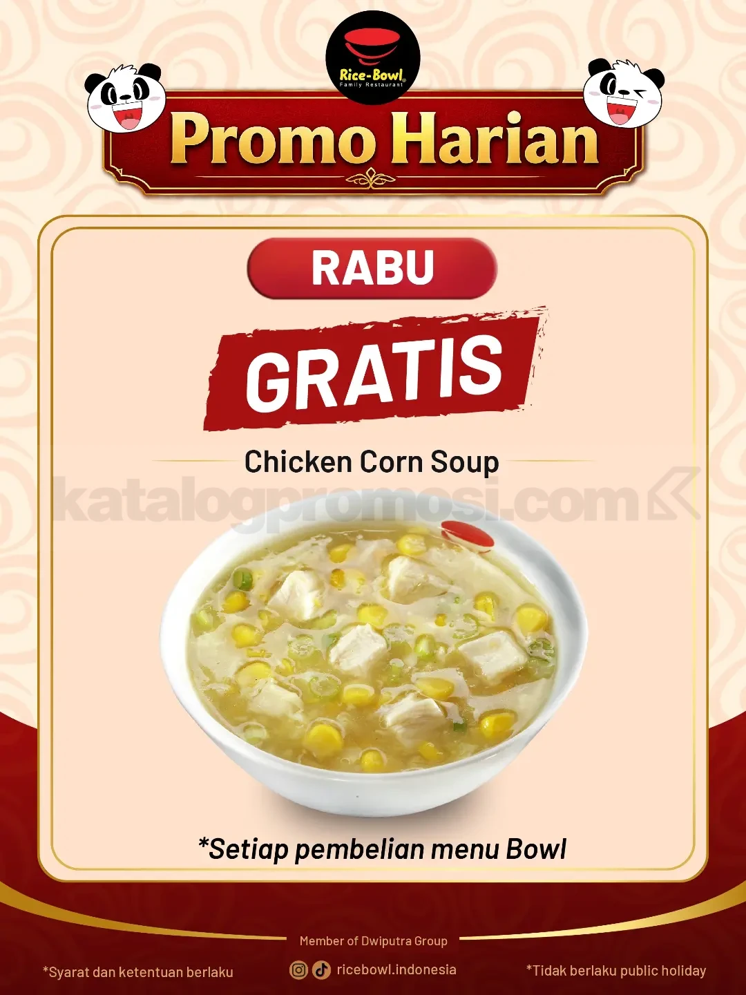 Promo Rice Bowl Daily Menu Favorit Diskon Hingga 50% Promo Rice Bowl Daily Menu Favorit Diskon Hingga 50% 3