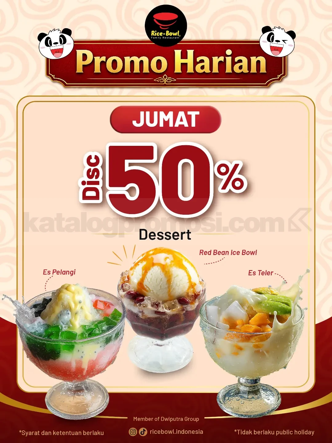 Promo Rice Bowl Daily Menu Favorit Diskon Hingga 50% Promo Rice Bowl Daily Menu Favorit Diskon Hingga 50% 5
